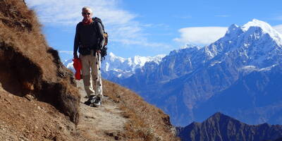L'alpiniste Jean-Marc Nowak réfléchit à des treks pour aider les Népalais avec Monaco Aide et Présence