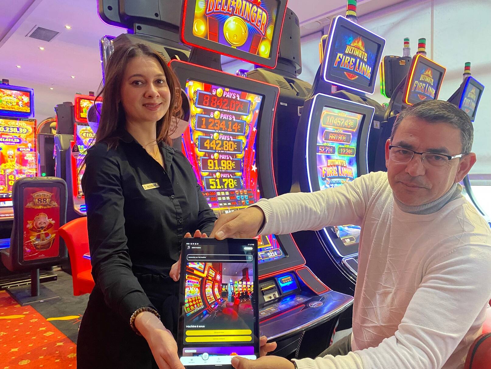 Une appli pour se connecter aux machines à sous du casino de Sainte-Maxime, une première en France