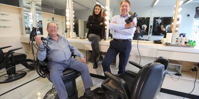 Après 50 ans passés dans leur salon de coiffure au Cannet, Tony et Max lâchent les ciseaux