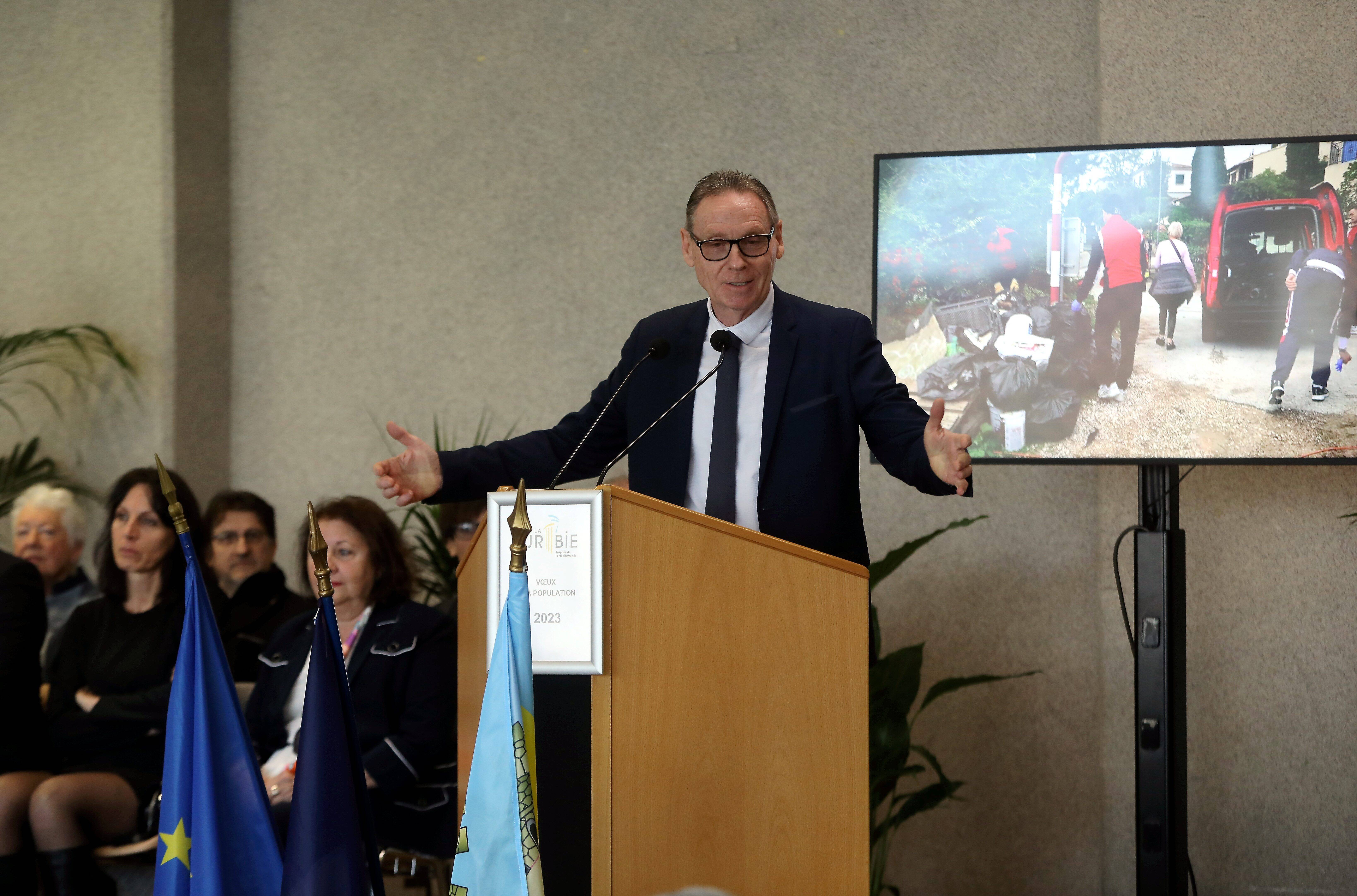 Centre de tir, hôpital vétérinaire, la Tête du chien... Le maire Jean-Jacques Raffaele a dévoilé ses grands projets pour La Turbie en 2023