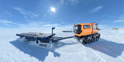 Venturi adapte son véhicule d'exploration polaire électrique à l'été qui a débuté en Antarctique
