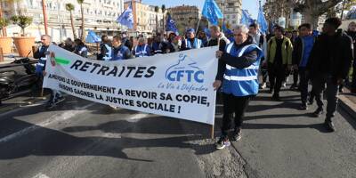 La manifestation contre la réforme des retraites a moins attiré les foules ce mardi à Cannes