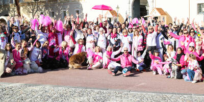 Record battu pour la marche contre le cancer du sein à Monaco avec 250 personnes réunies