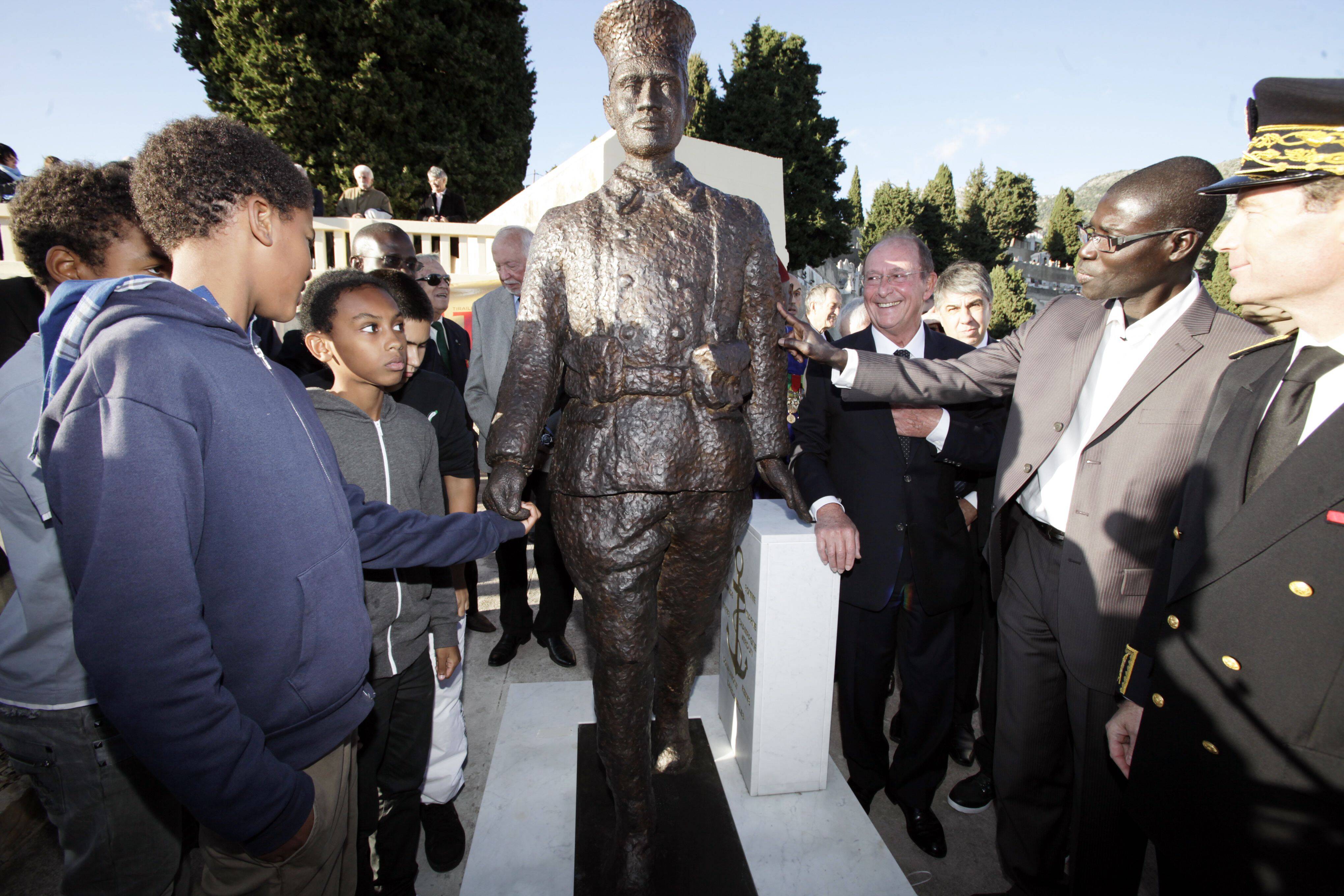 À Menton, Gaspard Mbaye se bat pour faire entrer les tirailleurs au Panthéon