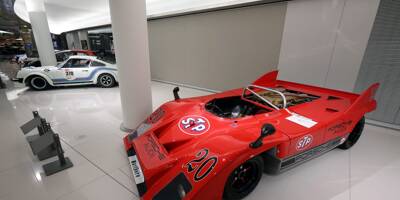 Une dizaine d'anciens bolides Porsche ont rejoint la Collection du Prince de Monaco pour fêter les 75 ans de la marque