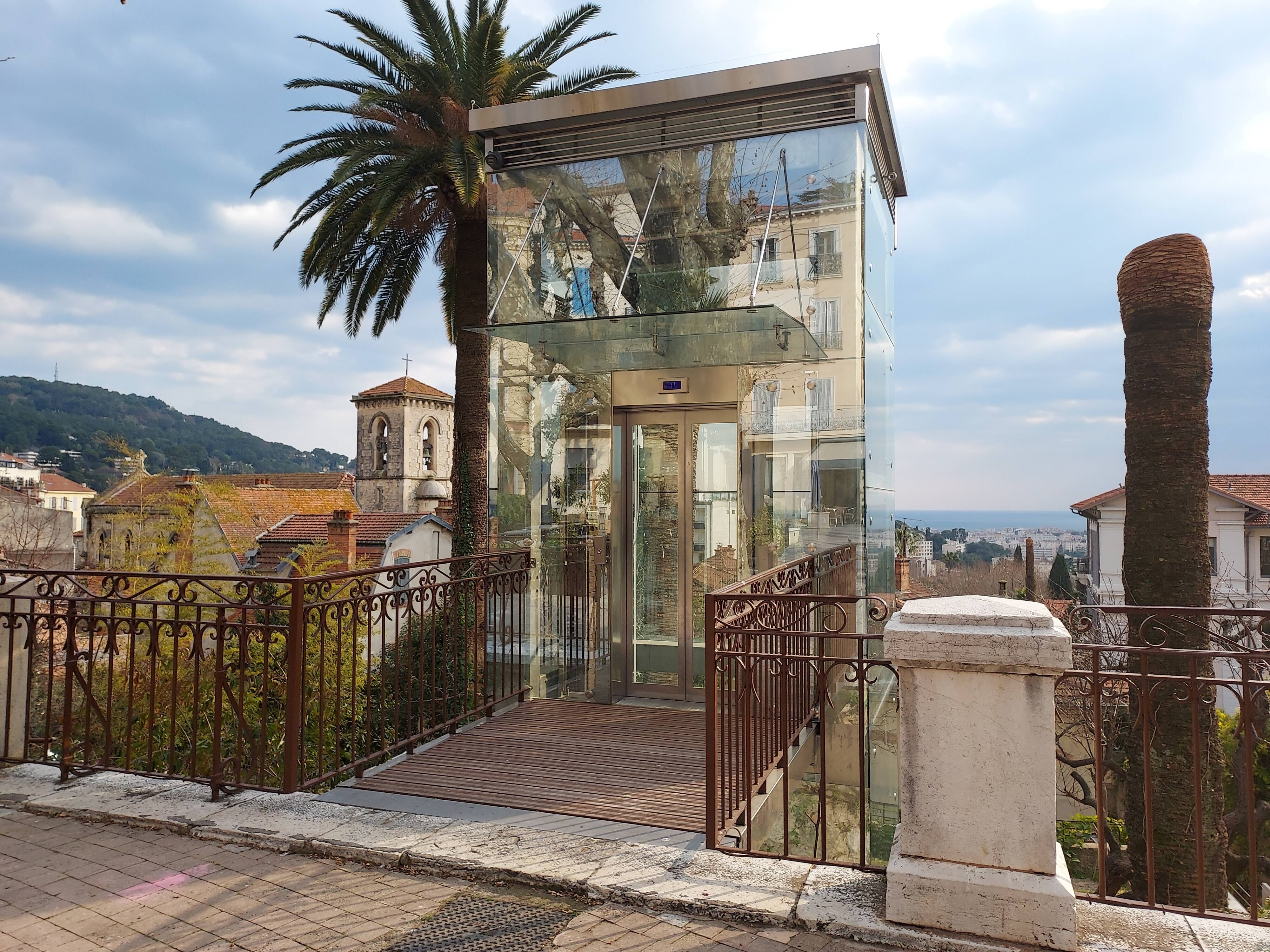 La place Bellevue et le musée Bonnard bientôt "rejoints sans effort" grâce à ses futurs ascenseurs dans le Vieux Cannet