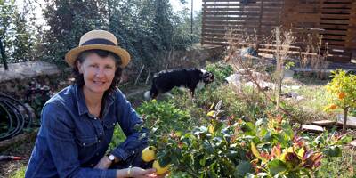 Murielle Iris, paysanne herboriste, ouvre les portes de son jardin d'aromatiques en plein coeur de Cap-d'Ail