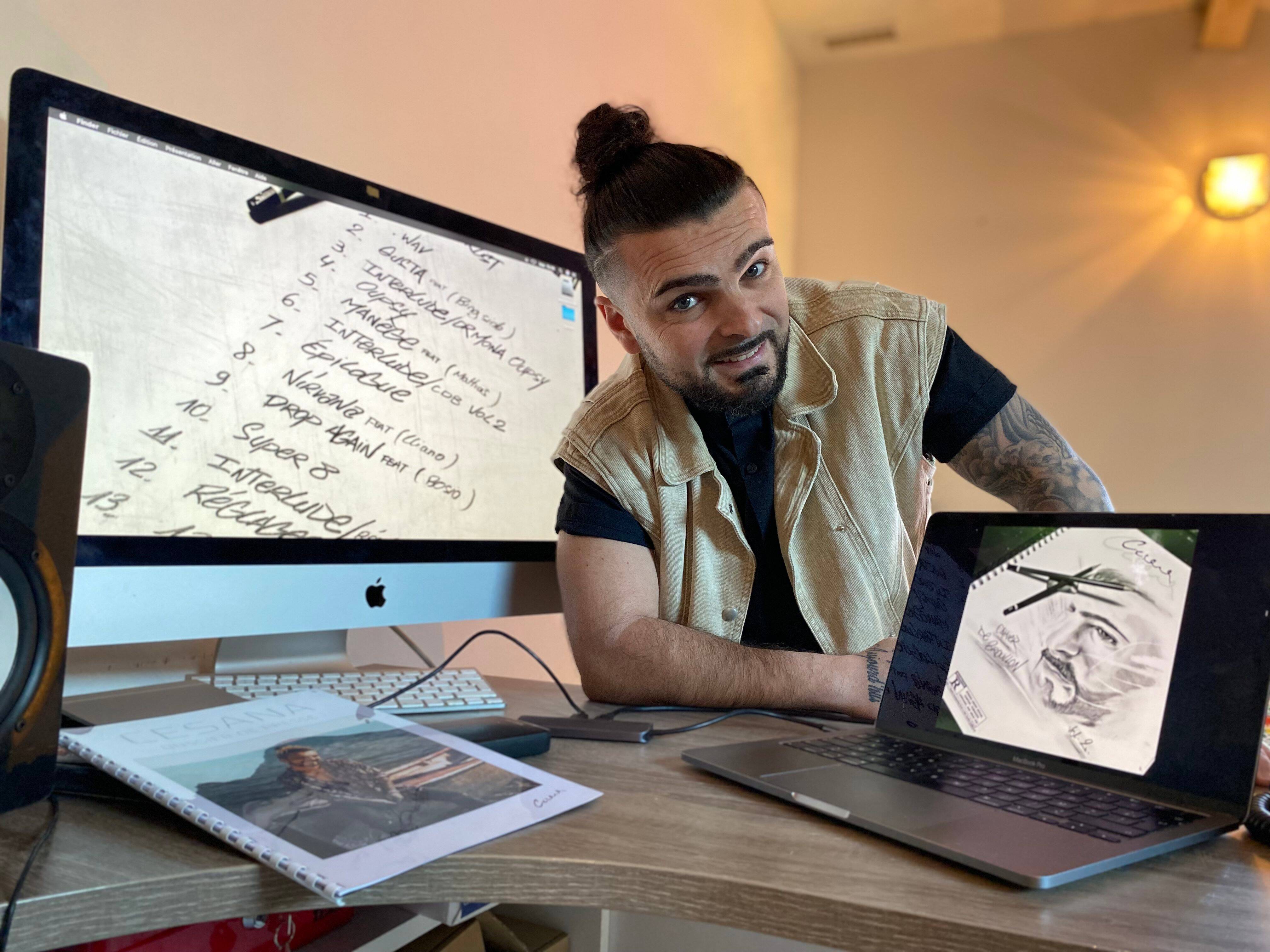 À Draguignan, le chorégraphe David Cesana sort un album "pour faire du bien aux gens"