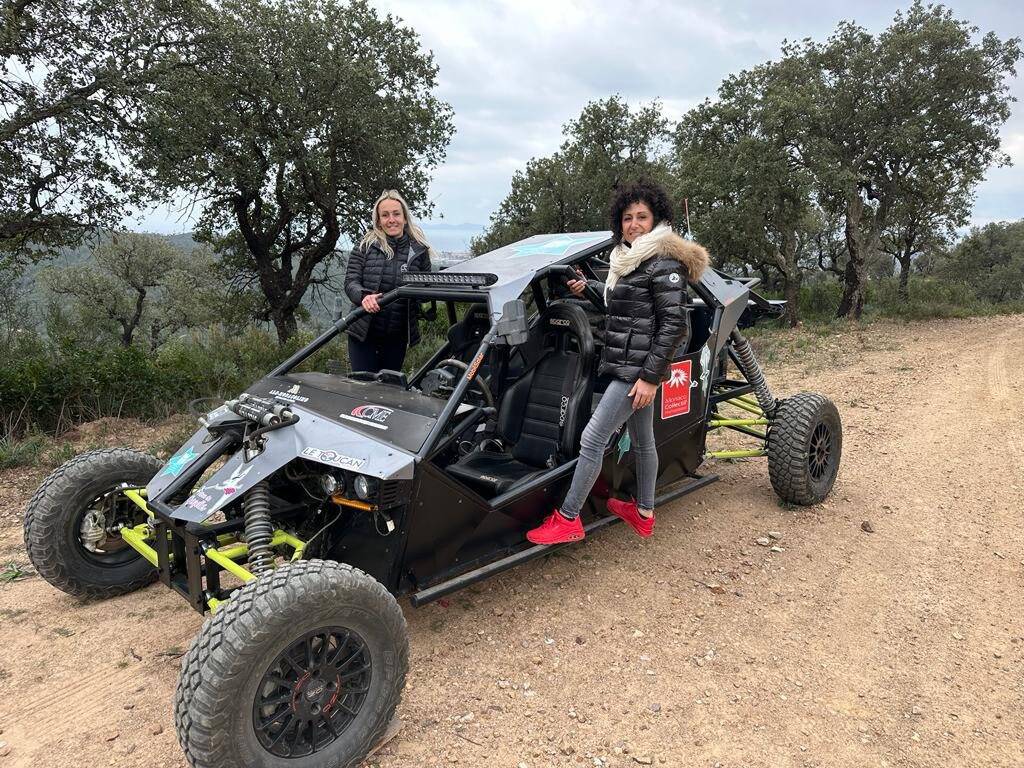 Deux salariées du Centre Cardio-thoracique de Monaco rempilent pour le Rallye des Gazelles en buggy électrique