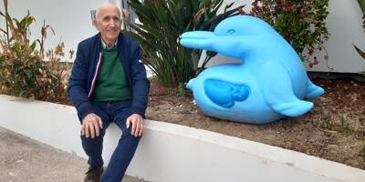 Qu'est-il arrivé au dauphin bleu de Paul Mercandalli à Roquebrune?