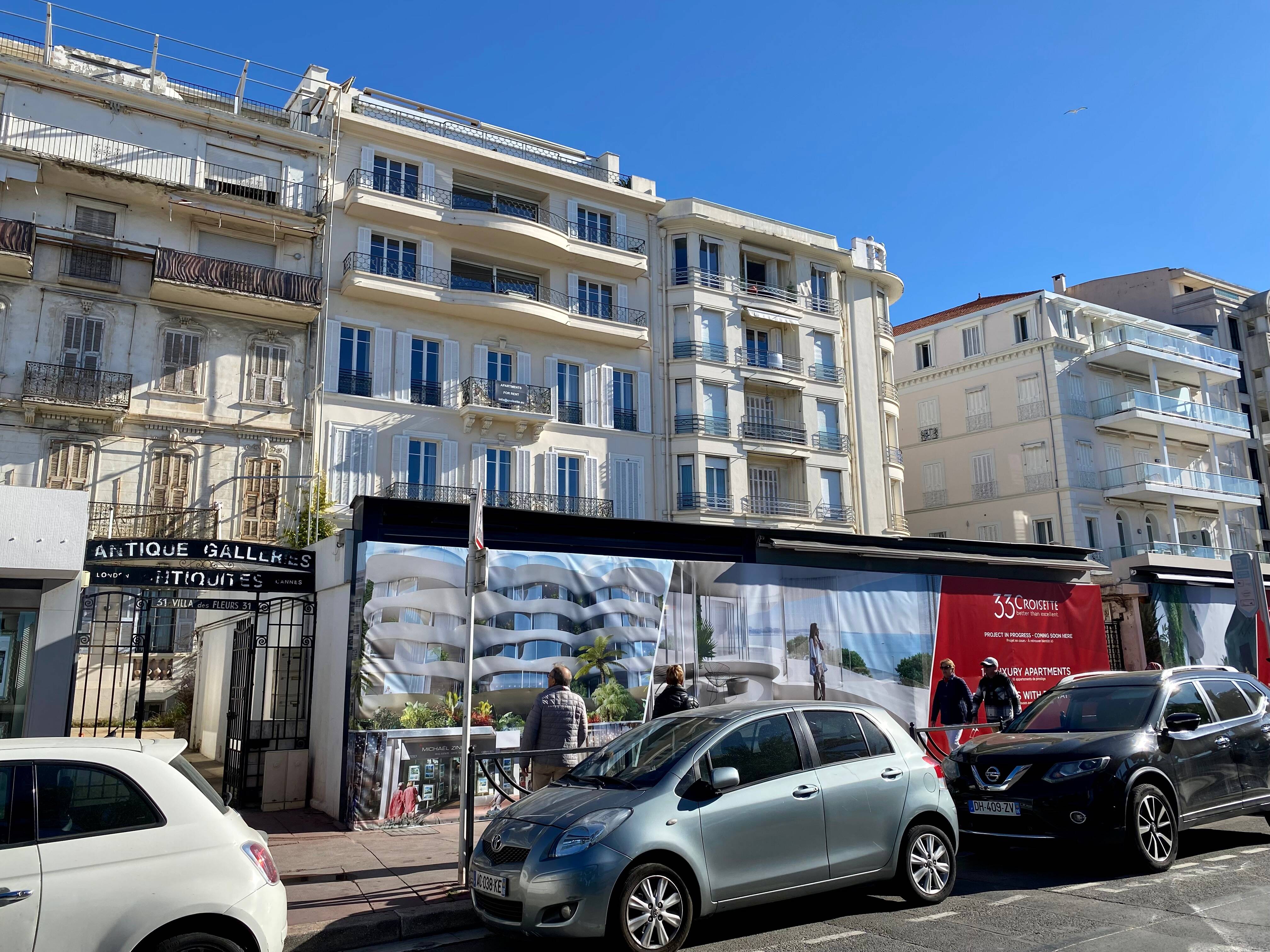 Au 33 boulevard de la Croisette à Cannes, bientôt une nouvelle résidence de luxe