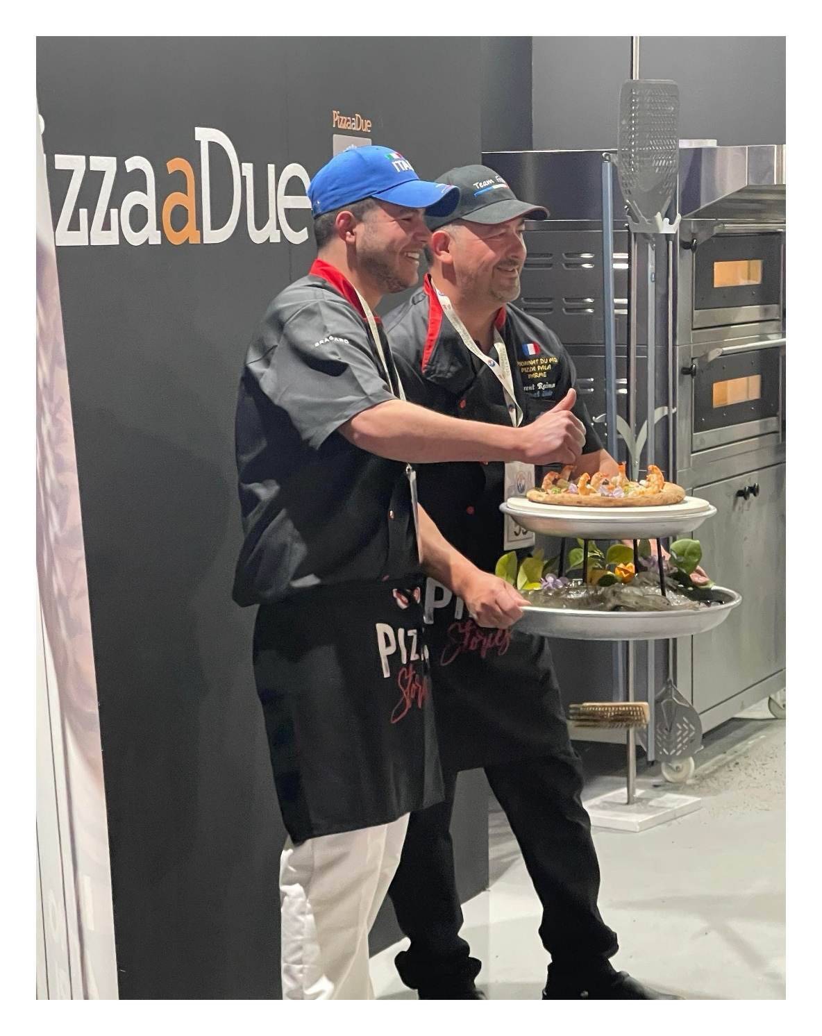 A Menton, père et fils dans le top 10 au championnat de pizza