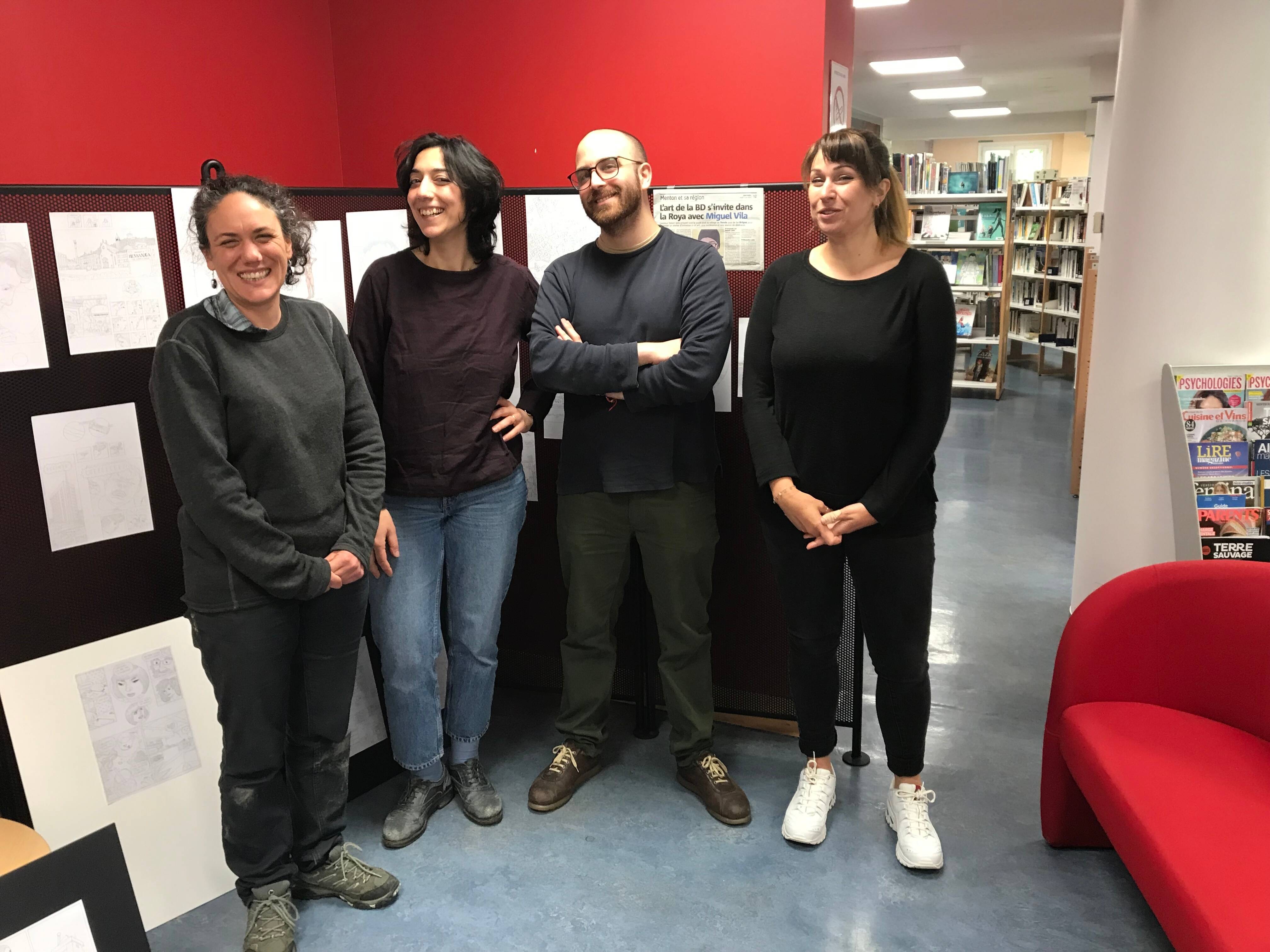 "Ici, je trouve un patrimoine et une vie différente": rencontre avec Miguel Vila, auteur de bande dessinée en escale à Tende