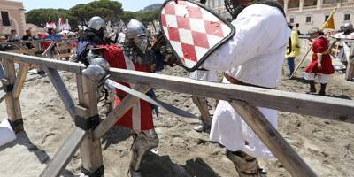 4e Rencontre des sites historiques Grimaldi: connaissez-vous le béhourd, ce sport de combat en armure?