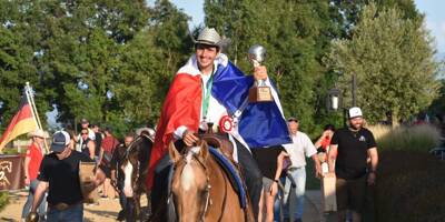 Le Mentonnais Alexandre Giarratano sacré vice-champion lors de coupe du monde de reining