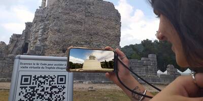 Grâce à la réalité virtuelle, vous pouvez désormais visiter le Trophée d'Auguste à La Turbie... tel qu'il était à l'époque romaine
