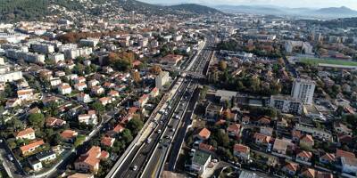 Travaux d'élargissement de l'autoroute A57: les perturbations prévues cette semaine aux abords de Toulon