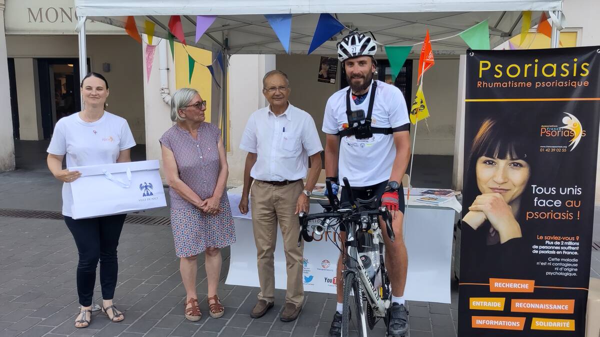 De Dunkerque à Nice: il a parcouru 1.500km à vélo pour ...