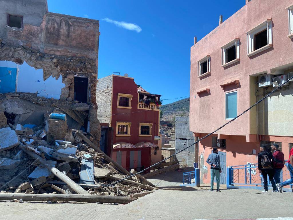 Ces villages pris en otage par le séisme dans la région de l'Atlas au Maroc