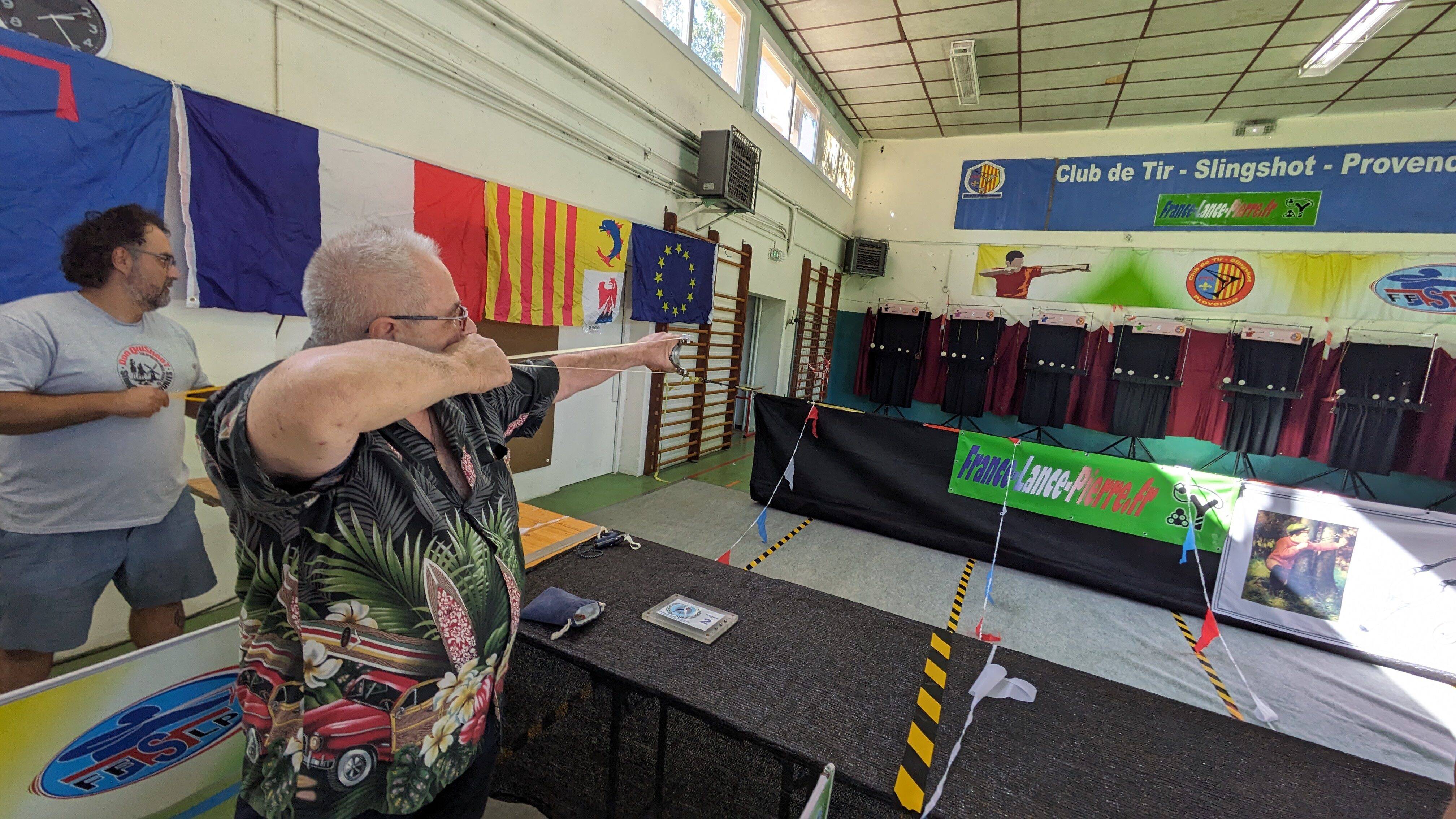 La discipline est en plein essor dans le Var, ce club va organiser les championnats d'Europe de lance-pierre sportif