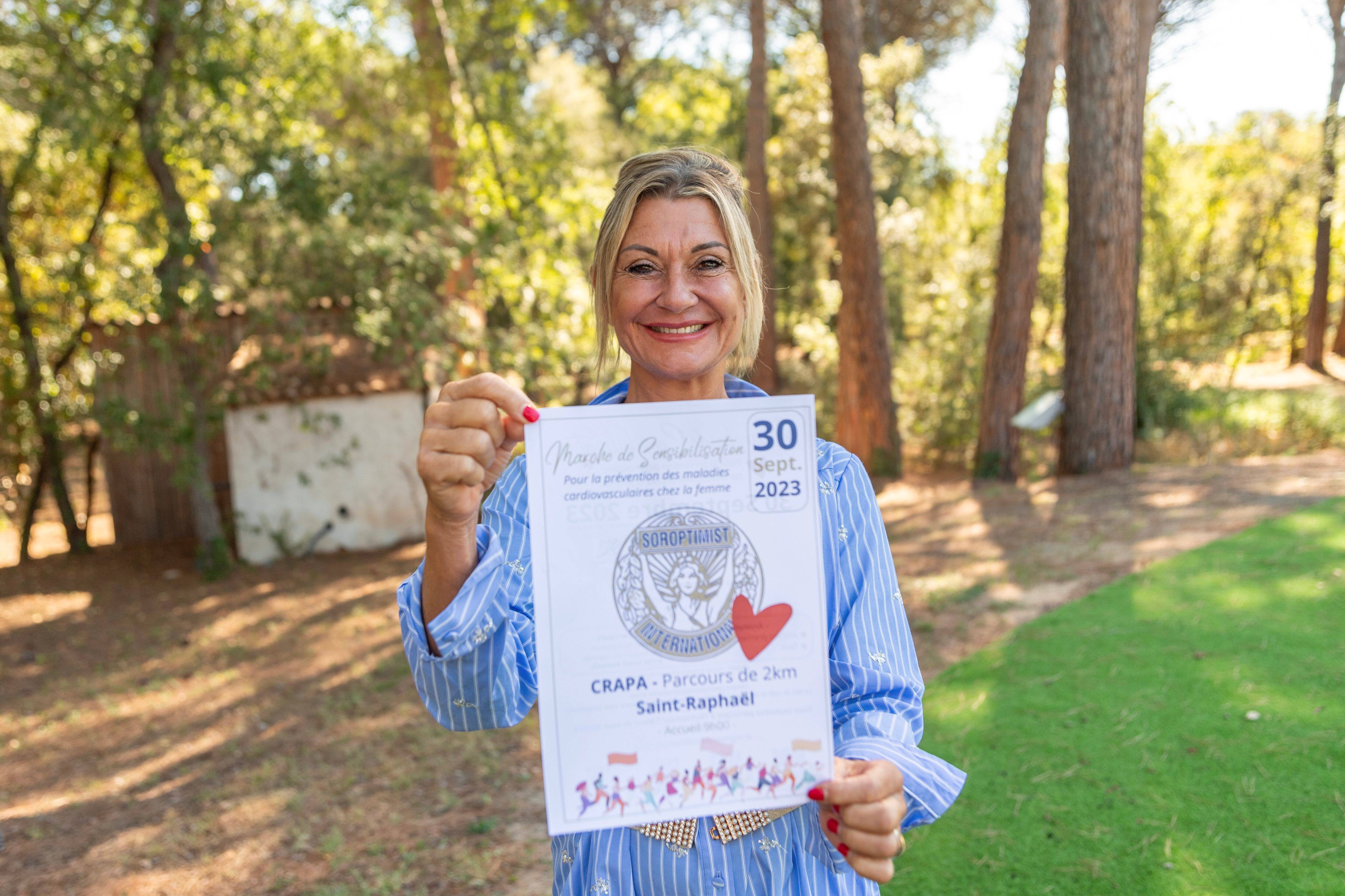 C'est une première à Saint-Raphaël: ce samedi, venez marcher pour sensibiliser le public aux maladies cardiovasculaires chez la femme