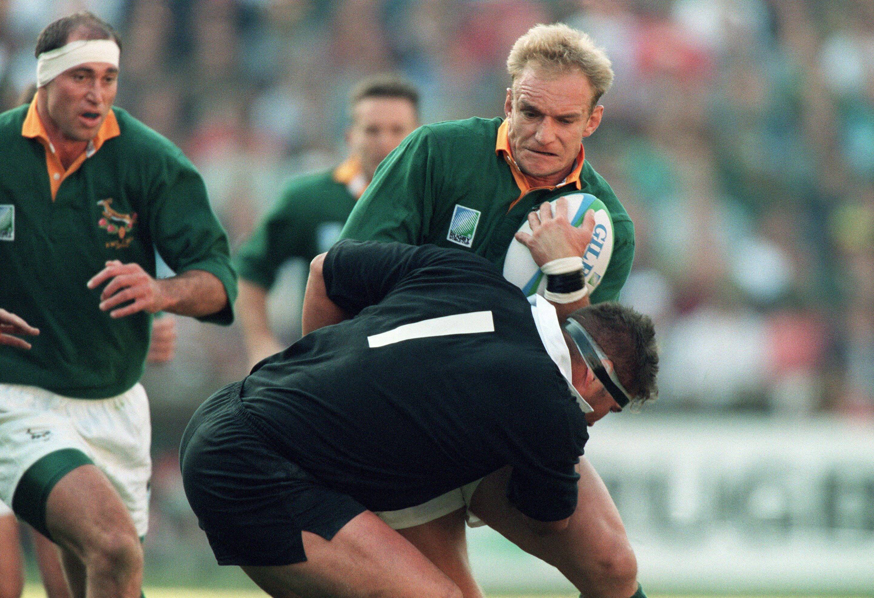 Coupe du monde de rugby: retour sur les cinq duels marquants entre les Springboks et les All Blacks avant la finale, samedi soir