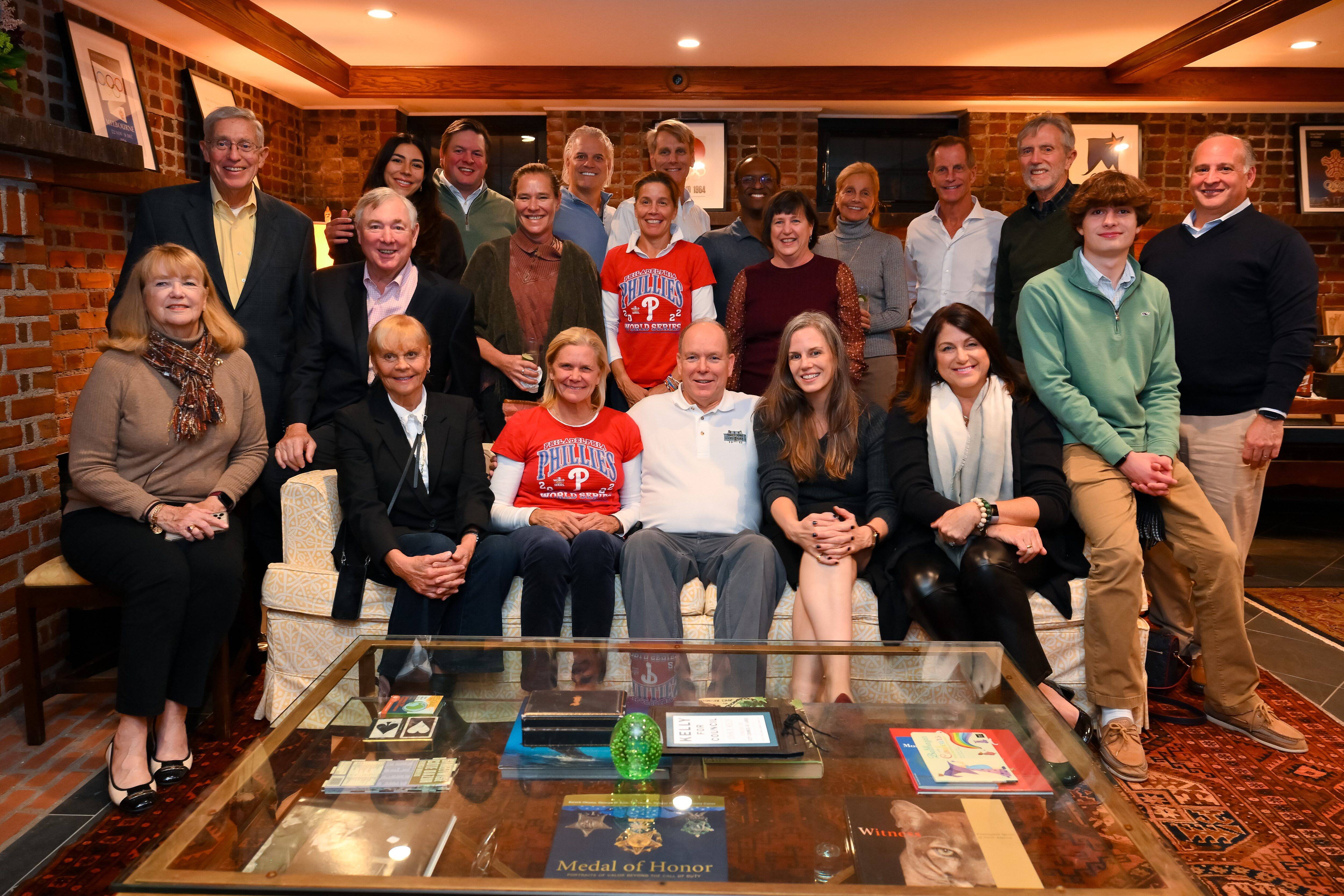 À Philadelphie, le prince Albert II poursuit ses engagements environnementaux et retrouve sa famille du clan Kelly