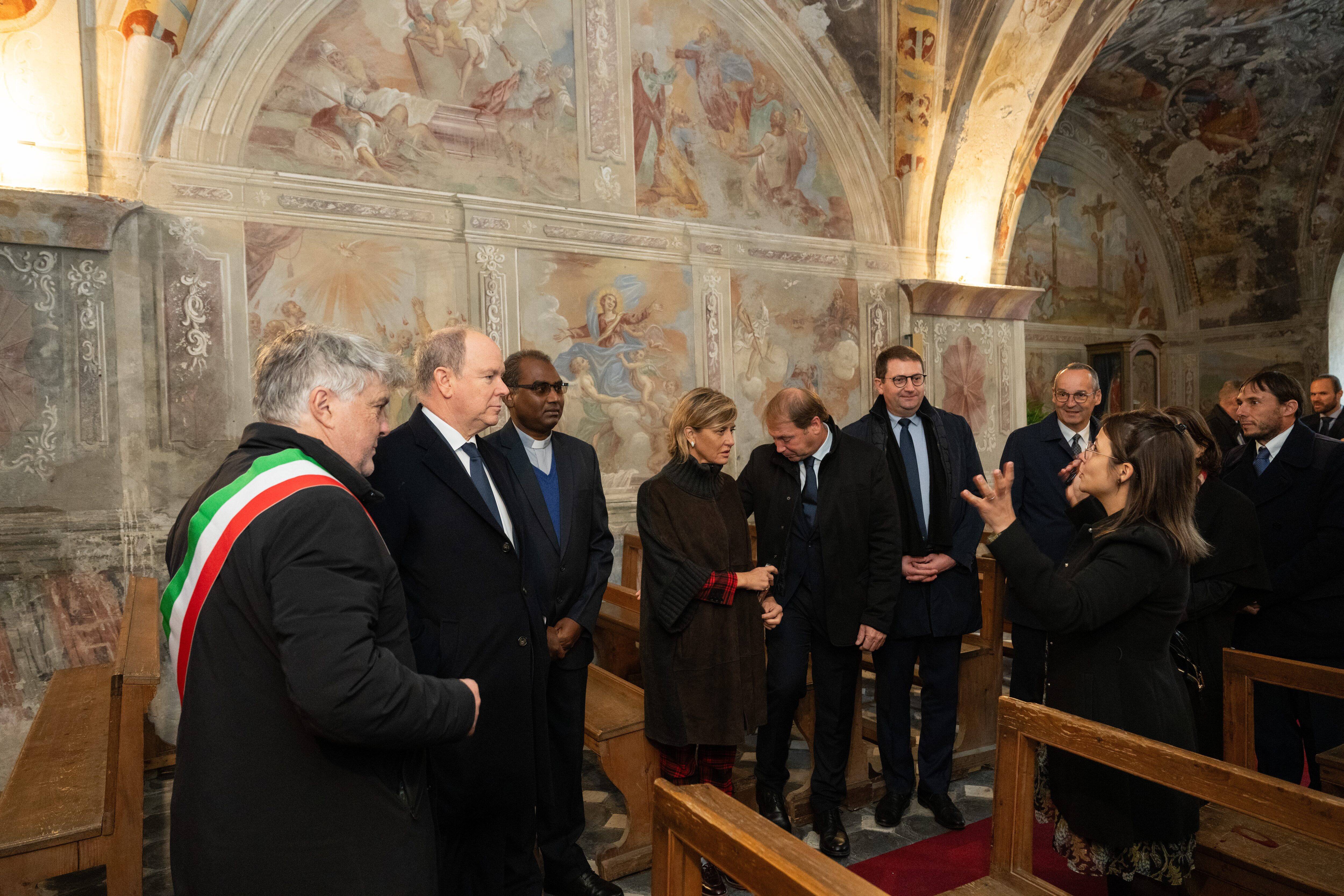 Après les jumelage de Monaco avec Dolceacqua, le prince Albert II en visite dans trois communes liées à sa famille en Italie