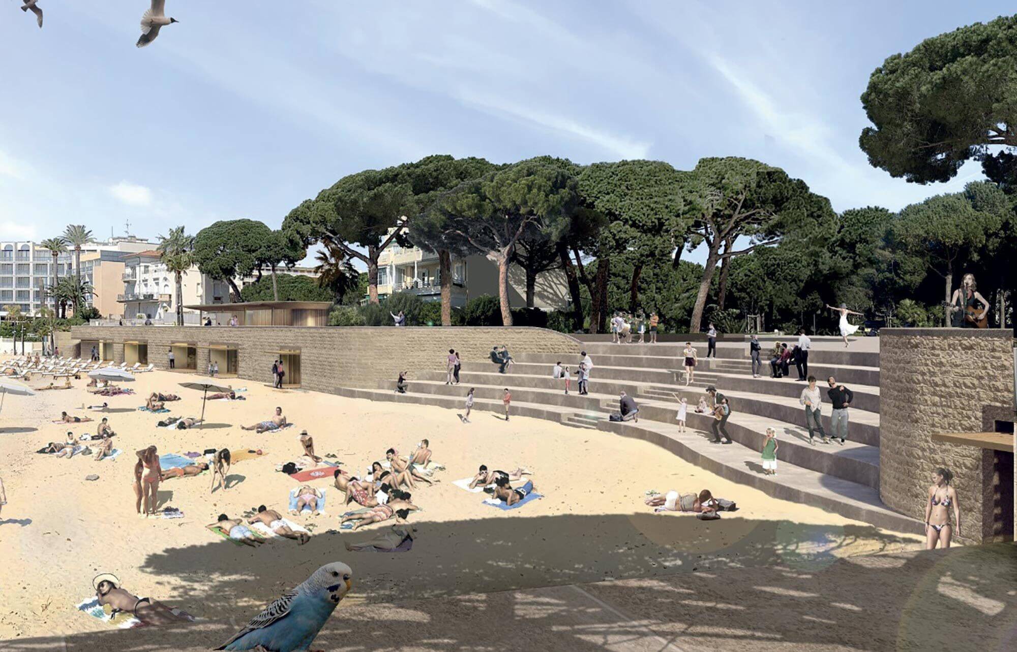 Tout ce qu'il faut savoir sur les travaux d'aménagement des plages naturelles de Juan-les-Pins qui débutent ce vendredi