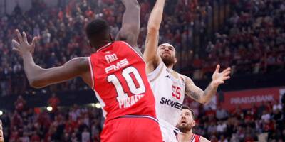 Basket: battue par l'Olympiakos après un match dantesque, l'AS Monaco s'éloigne du Top 6 en Euroligue