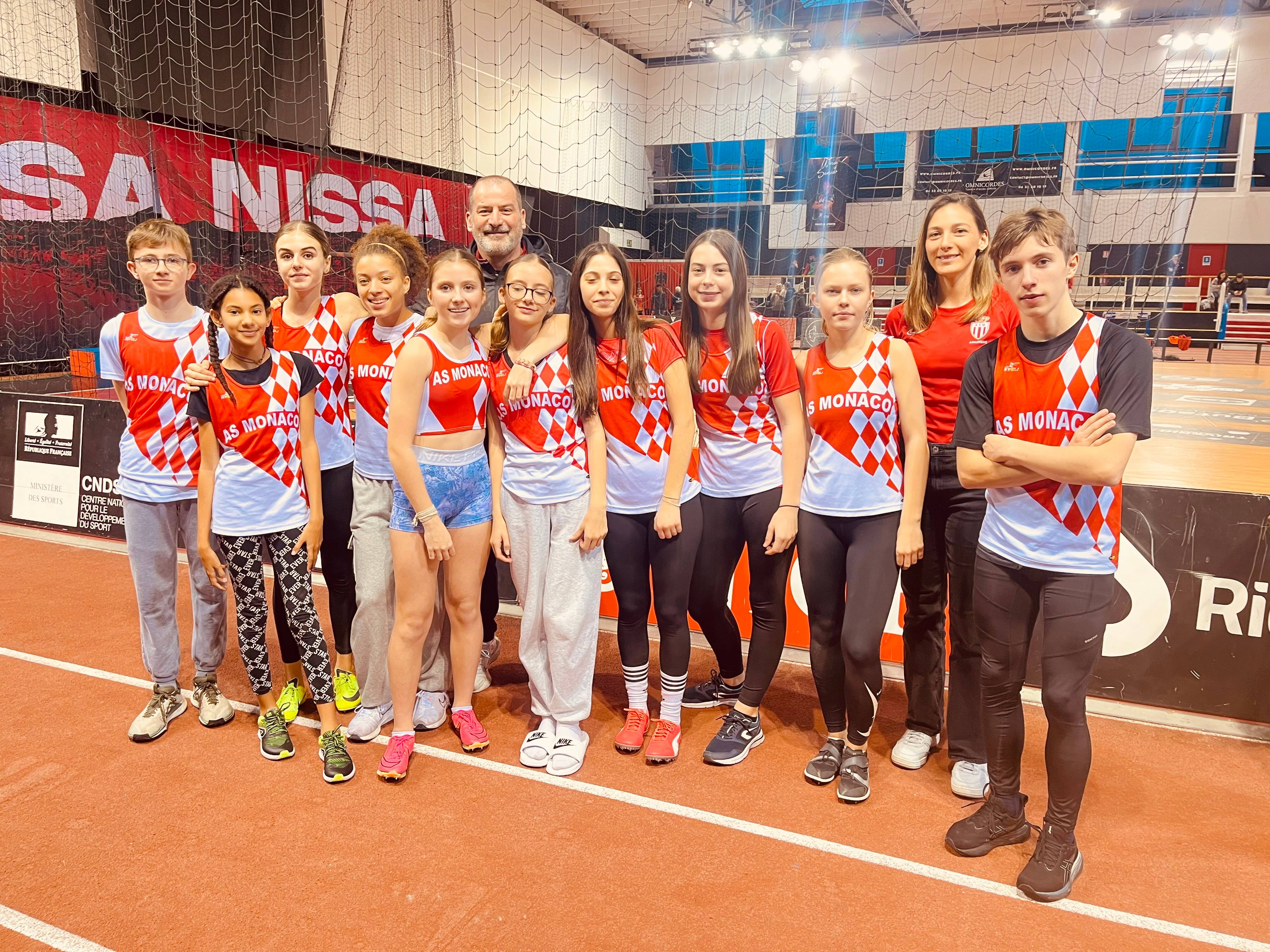 Aux championnats départementaux à Nice, les jeunes athlètes monégasques ont empoché huit médailles dont deux en or