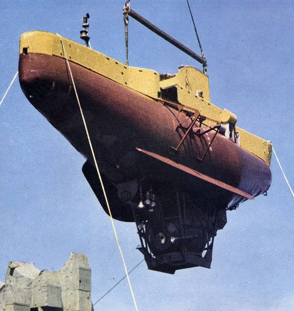 "On voit des traces de pas!": récit de la descente abyssale à 4.050 m du bathyscaphe FNRS 3 il y a 70 ans