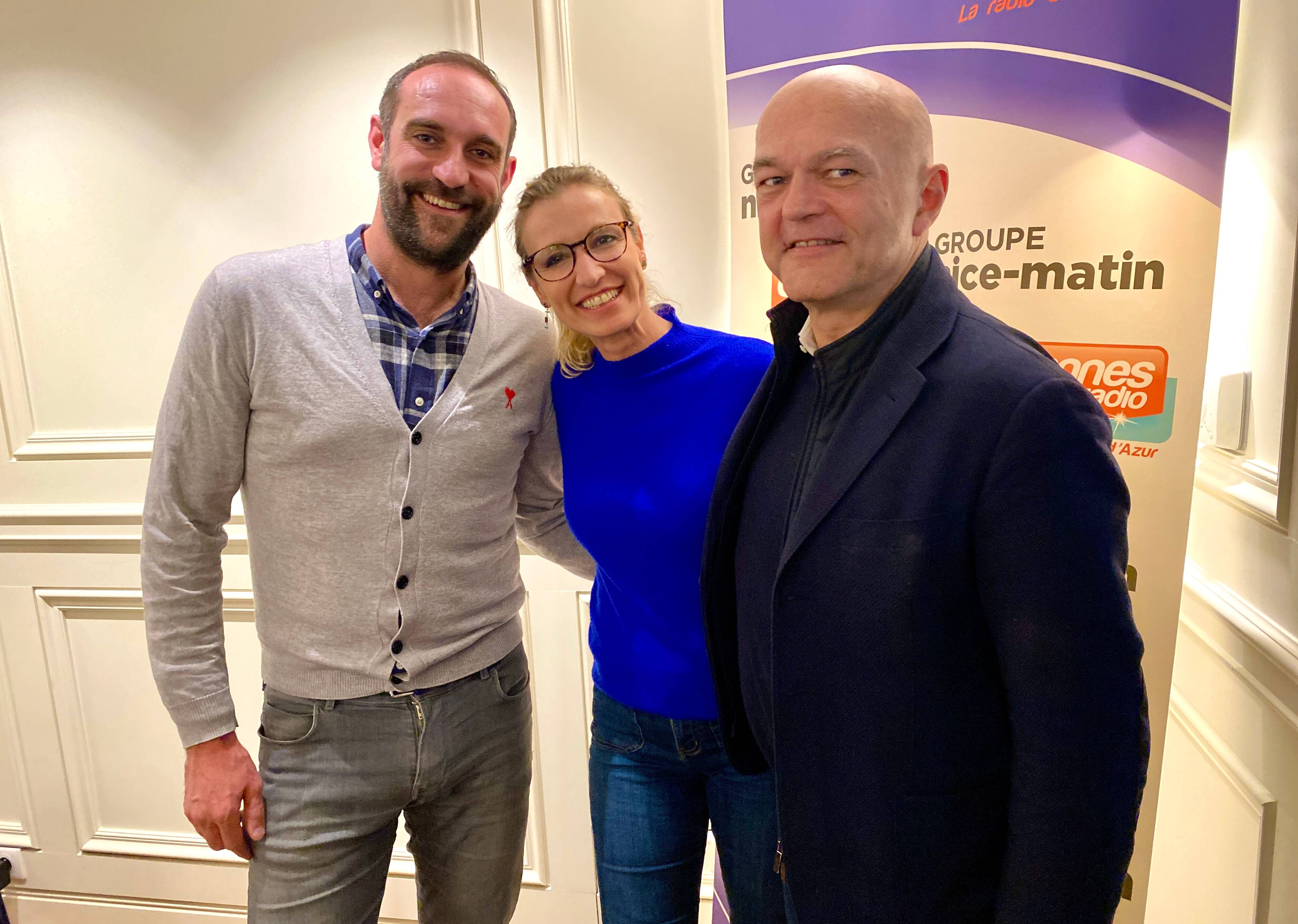 Alexandra Lamy et le réalisateur Édouard Bergeron ont présenté sur la Côte d'Azur leur nouveau thriller écologique "La promesse verte"