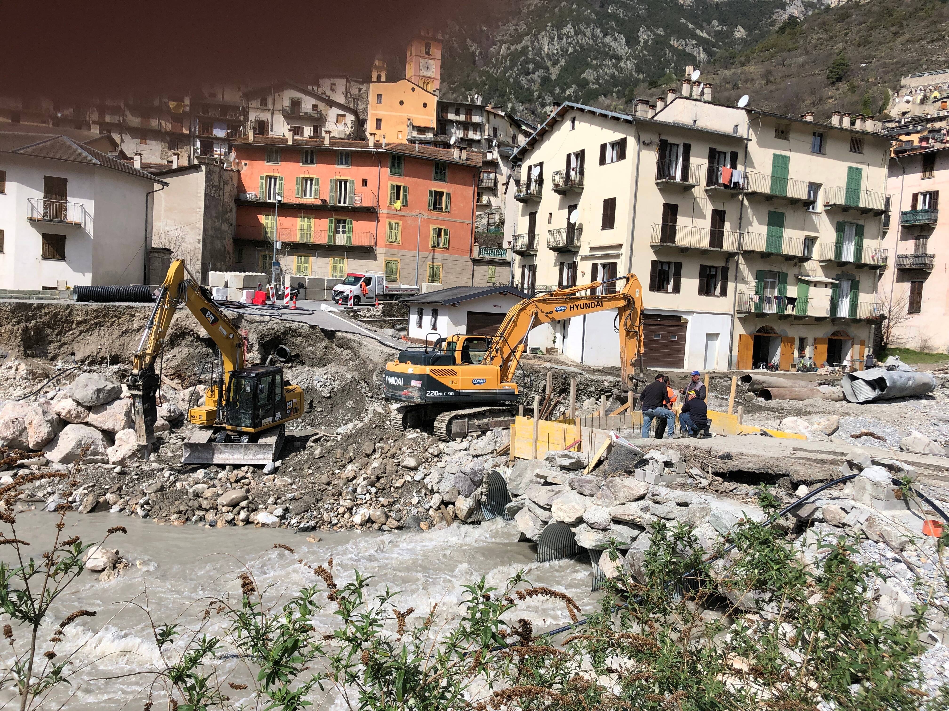 Trois ans et demi après la tempête Alex, les travaux à Tende se poursuivent et durent