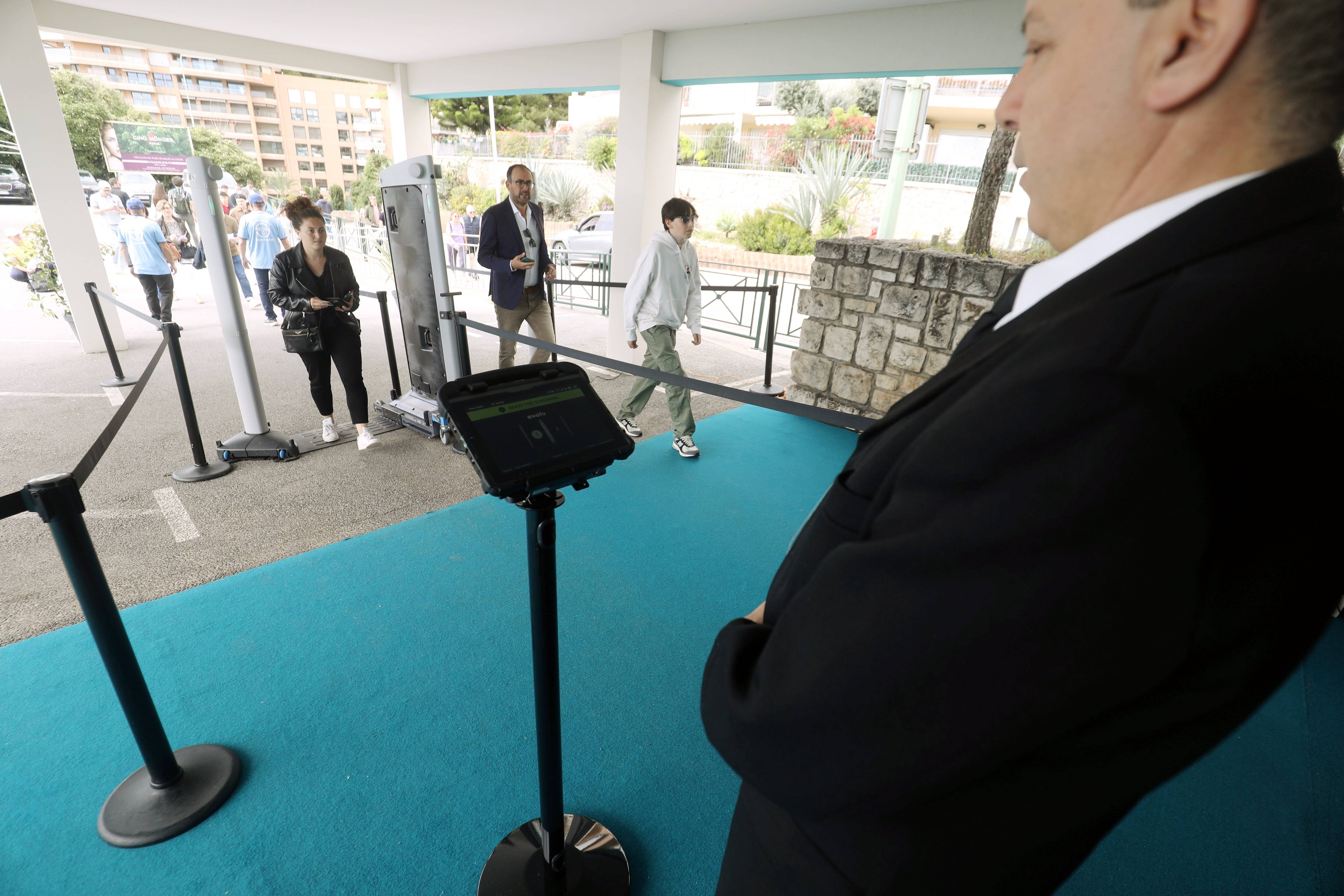 Ce portique de sécurité dernier cri utilisé au Rolex Monte-Carlo Masters va être déployé aux Jeux Olympiques de Paris