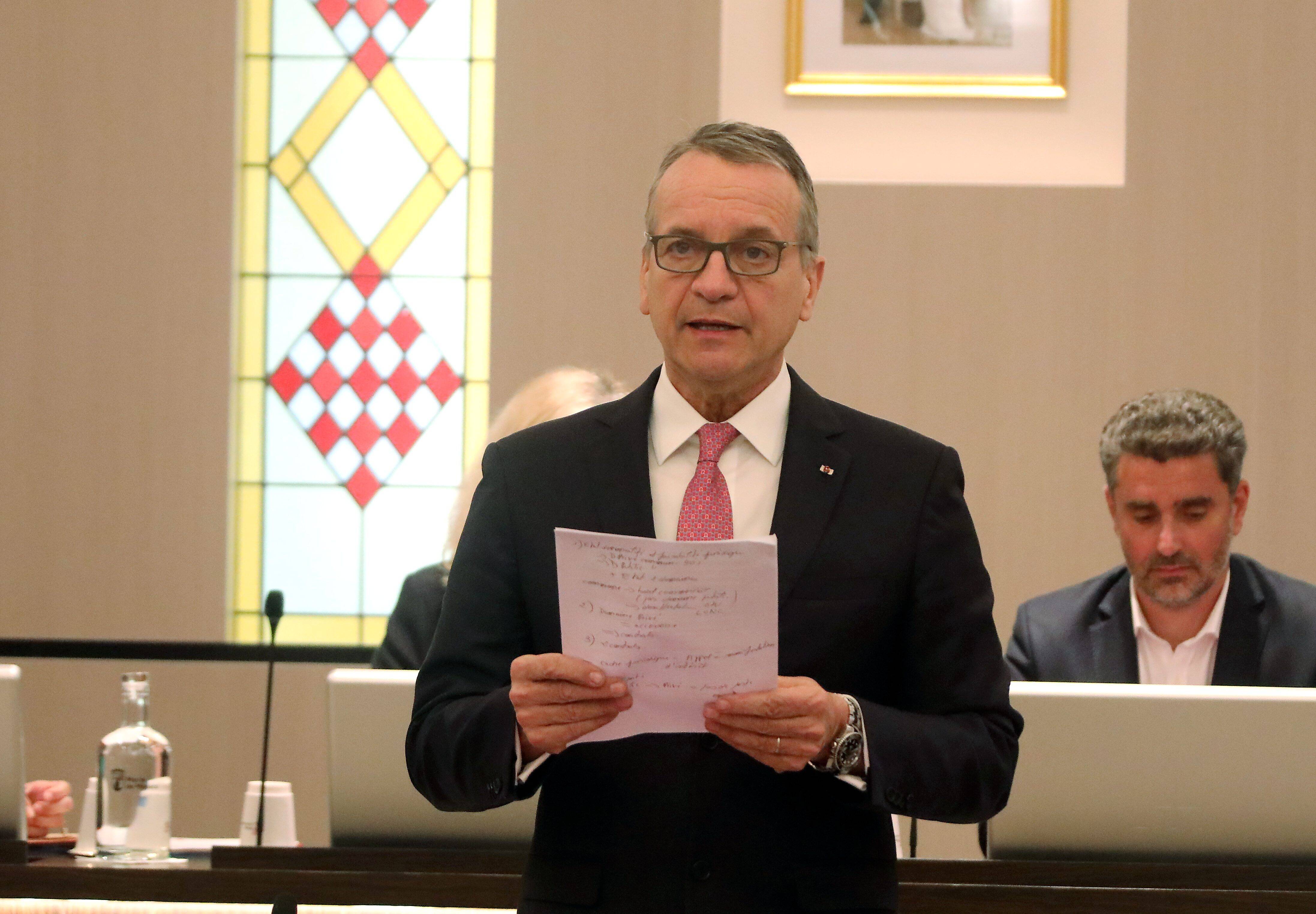 Ce qu'il faut retenir du premier conseil communal de Georges Marsan depuis son retour en mairie de Monaco