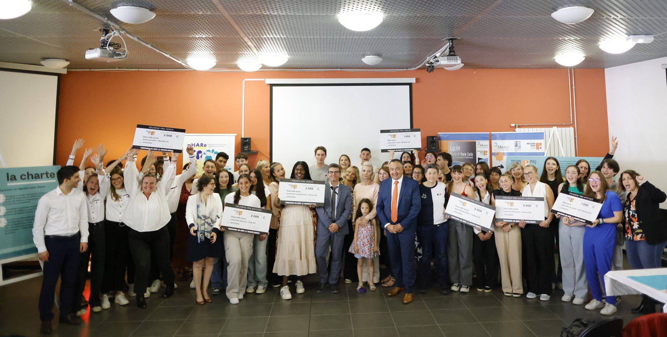 Le lycée Curie de Menton primé pour une vidéo contre le harcèlement scolaire