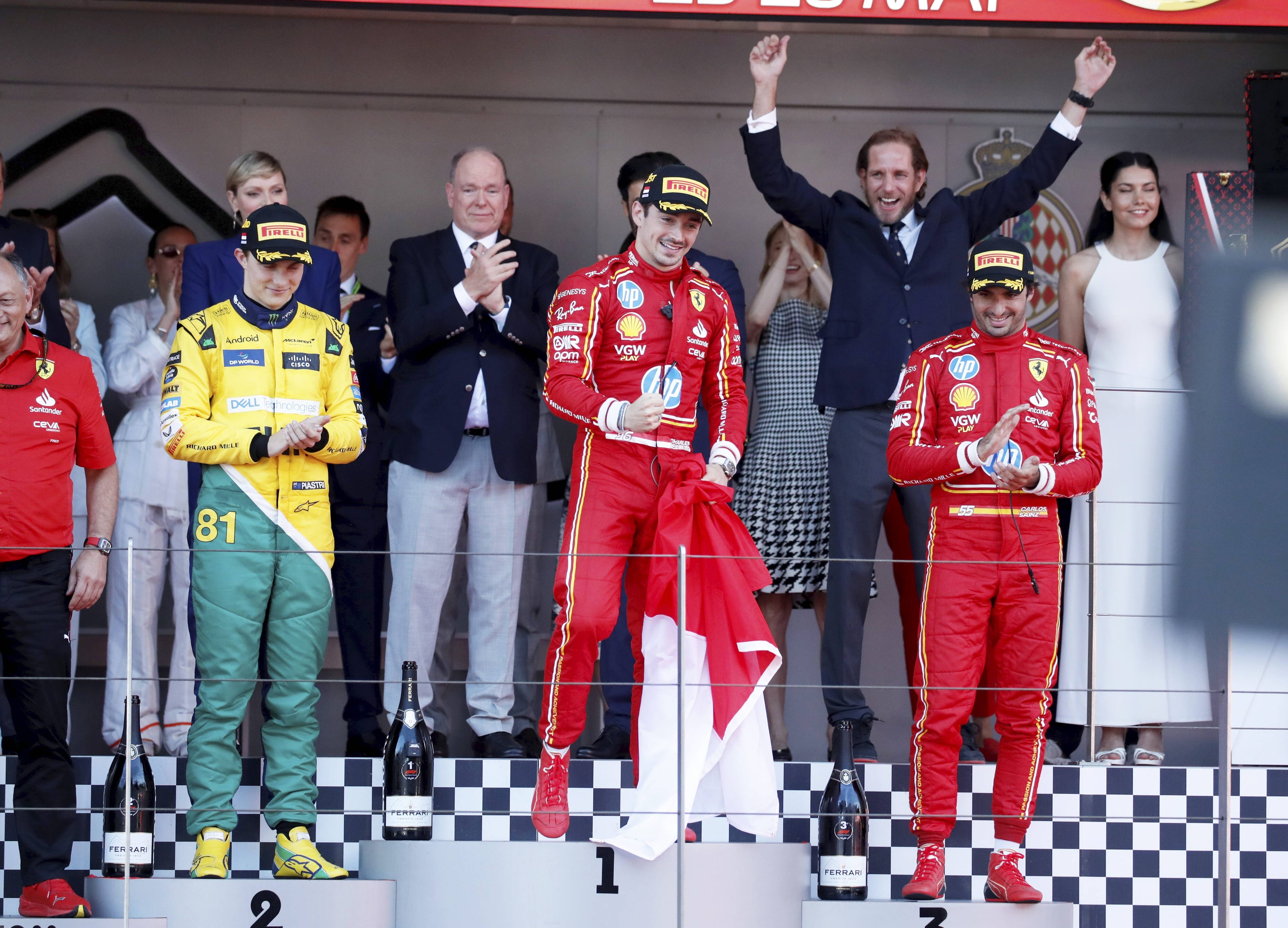 De Monaco à Maranello: le sacre historique de Charles Leclerc au Grand Prix de F1 célébré au-delà de la Principauté