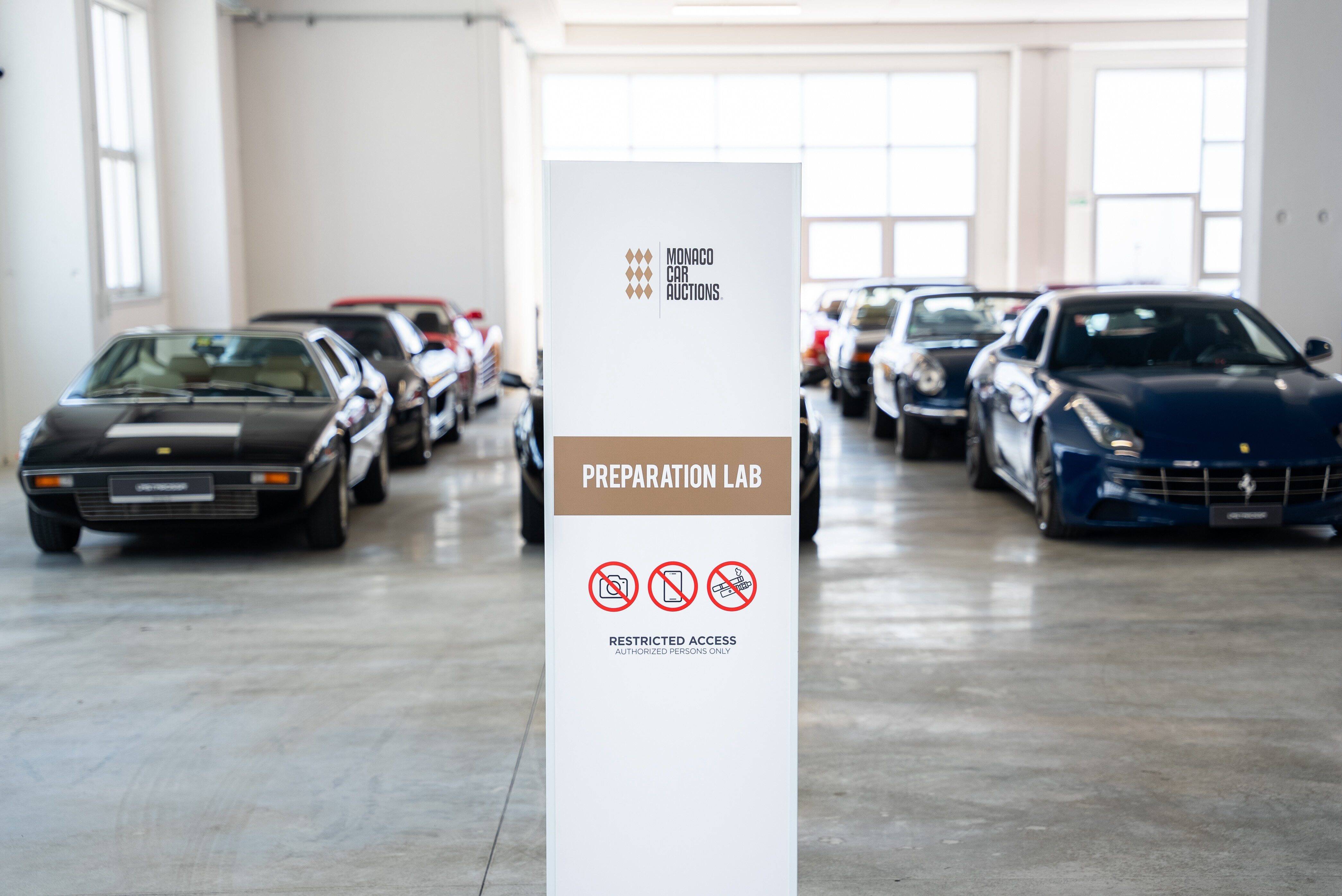 Une incroyable collection de voitures et objets 100% Ferrari aux enchères à Monaco