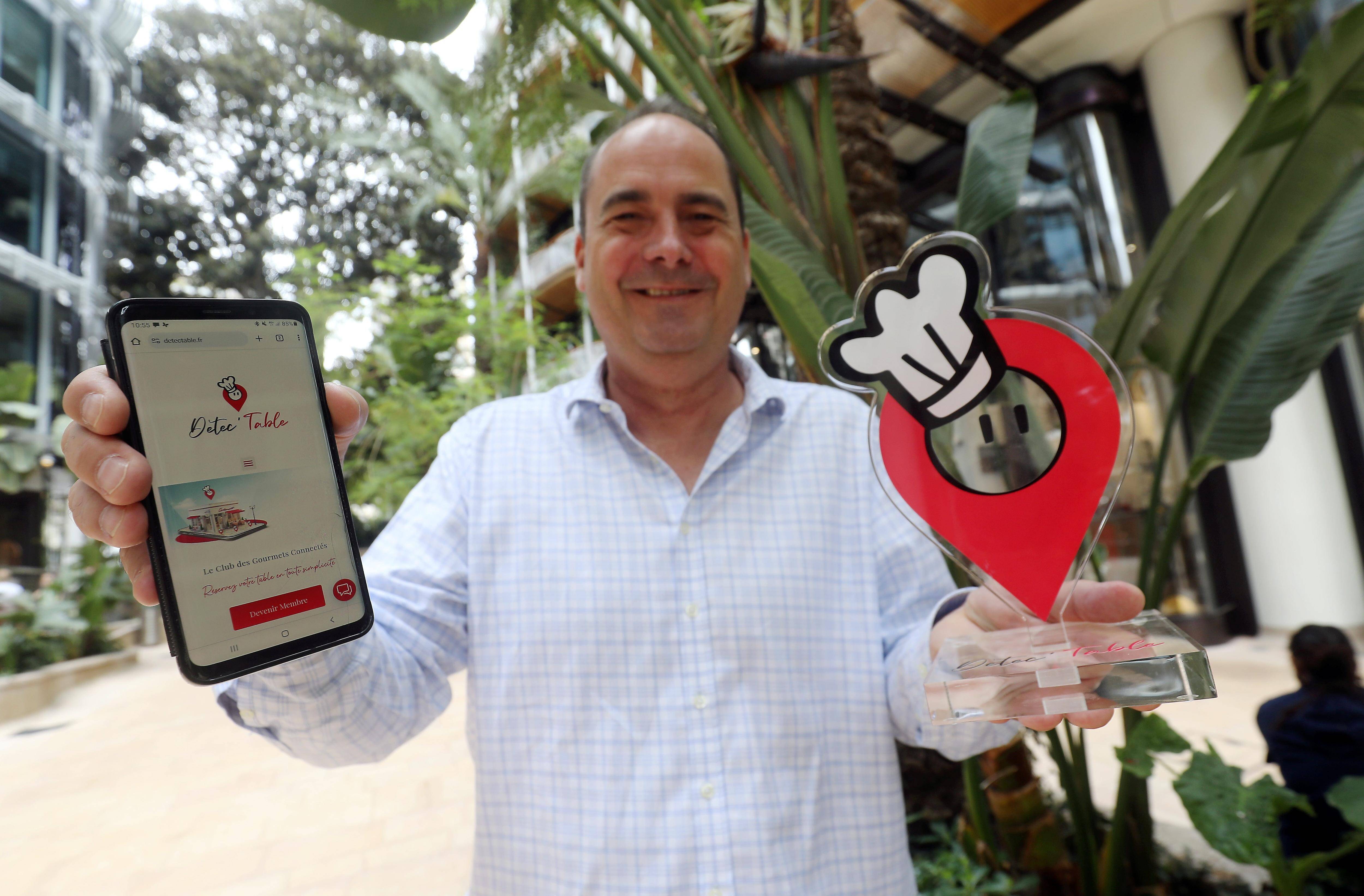 Avec sa nouvelle application "Détec'Table", ce résident monégasque part en guerre contre le "no show" dans les restaurants de la Principauté