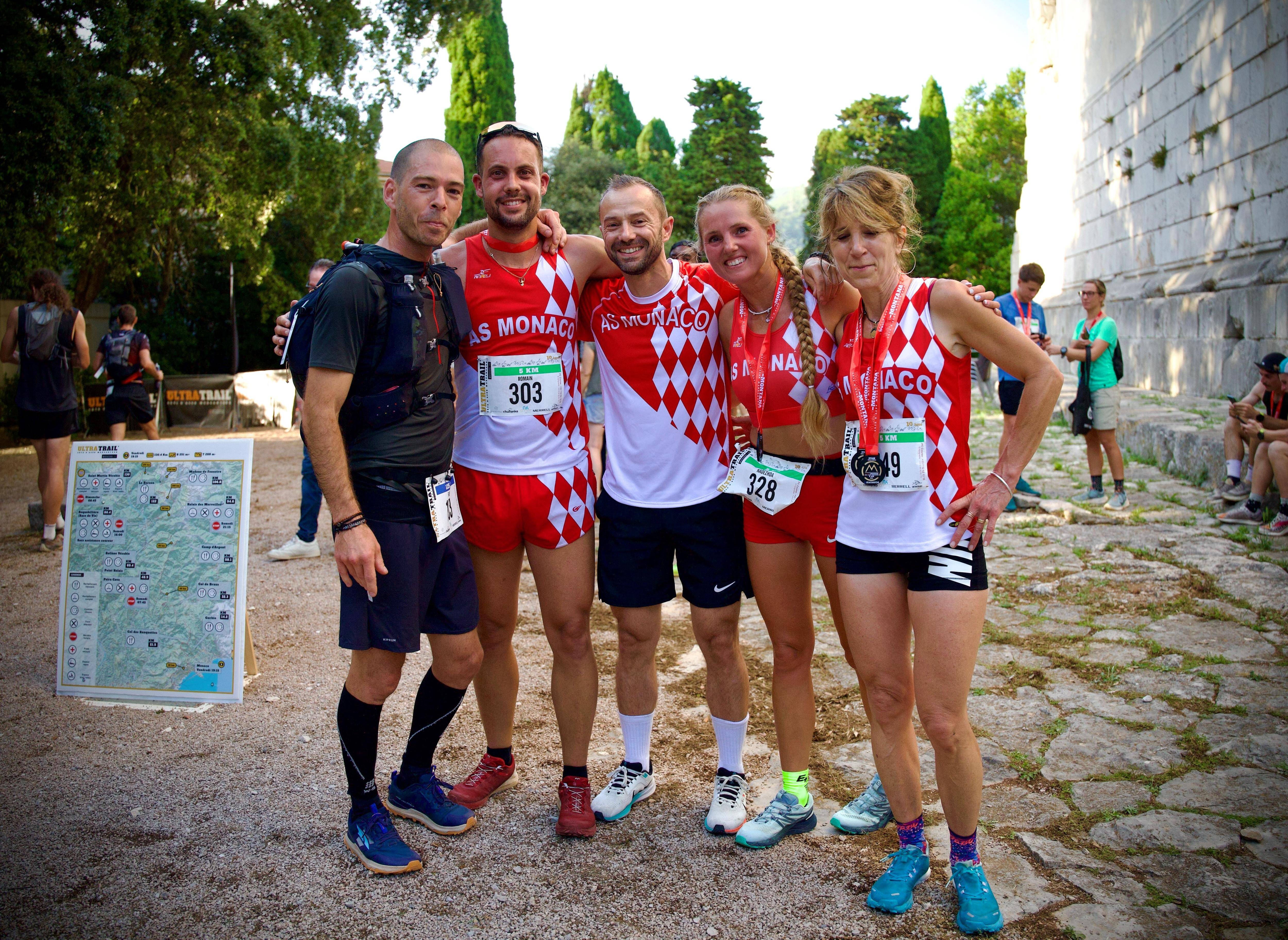 Les belles performances des athlètes de l'AS Monaco à l'Ultra Trail Côte d'Azur Mercantour