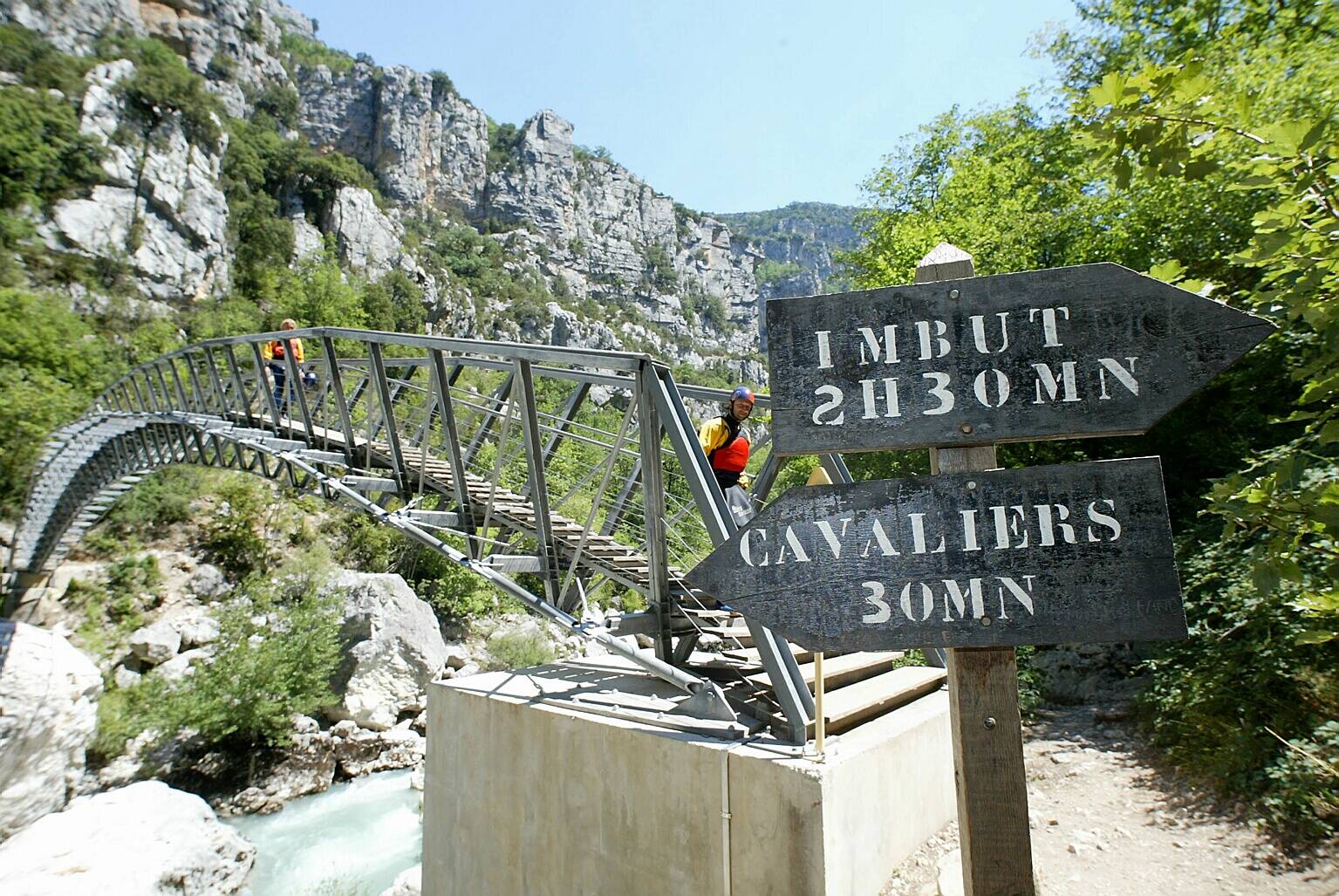 Fermé après des éboulements depuis deux ans, les professionnels du tourisme lancent une pétition pour rouvrir le sentier de l'Imbut dans les Gorges du Verdon