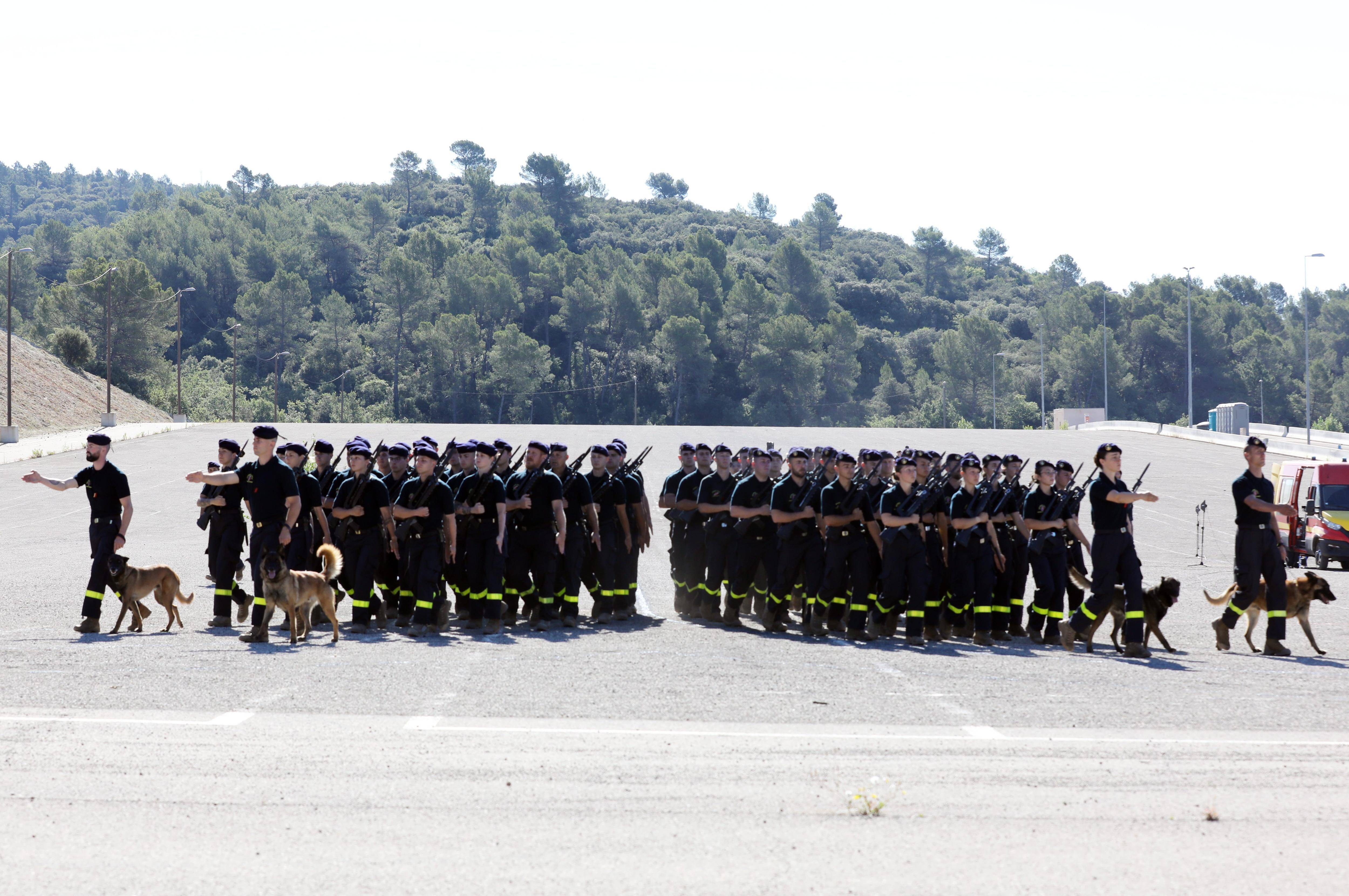 Quand les militaires du Var préparent le défilé du 14-Juillet à Paris
