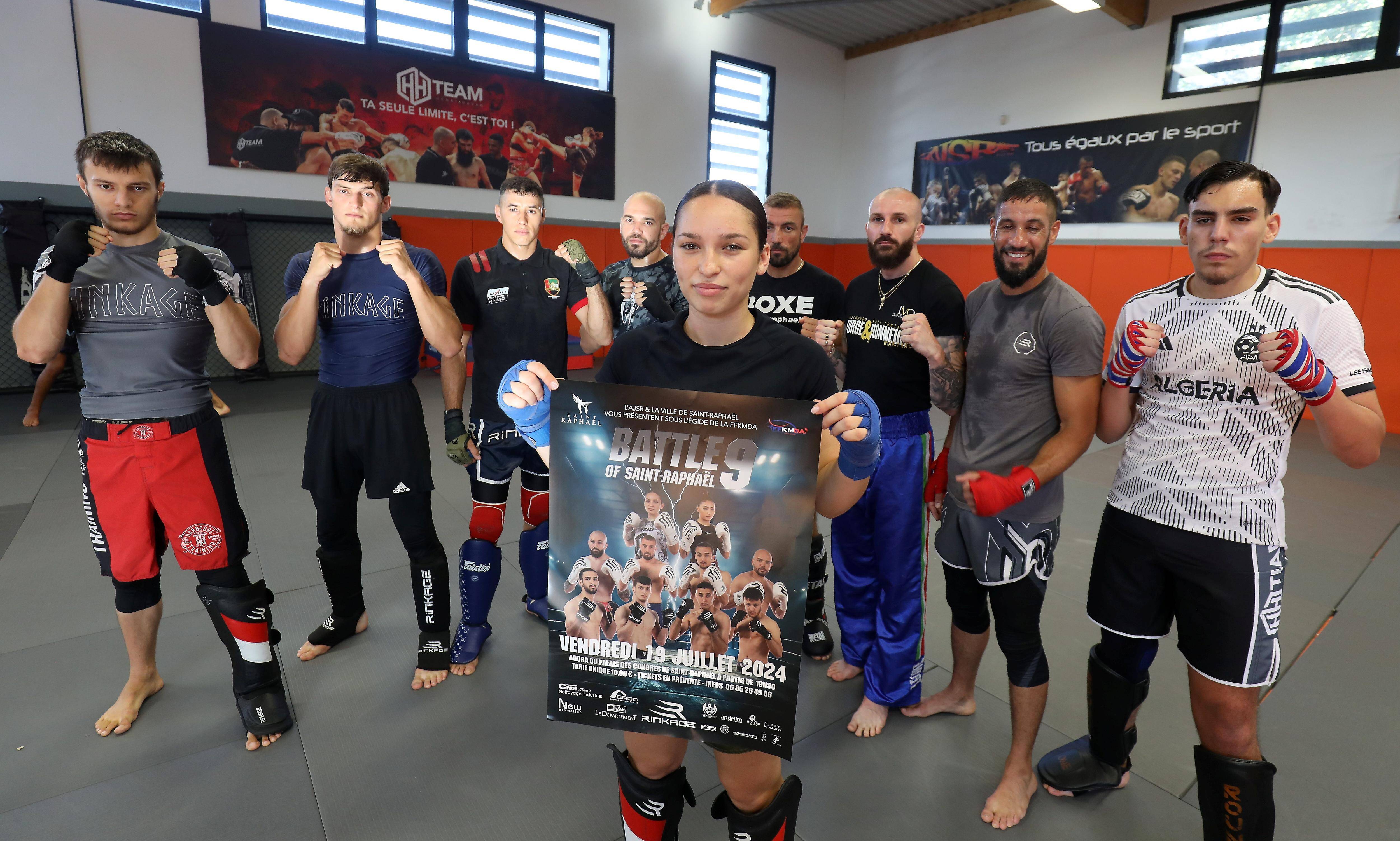 Full-contact, pancrace et kick boxing: ça va bientôt cogner au 9e gala "Battle of Saint-Raphaël" au Palais des congrès