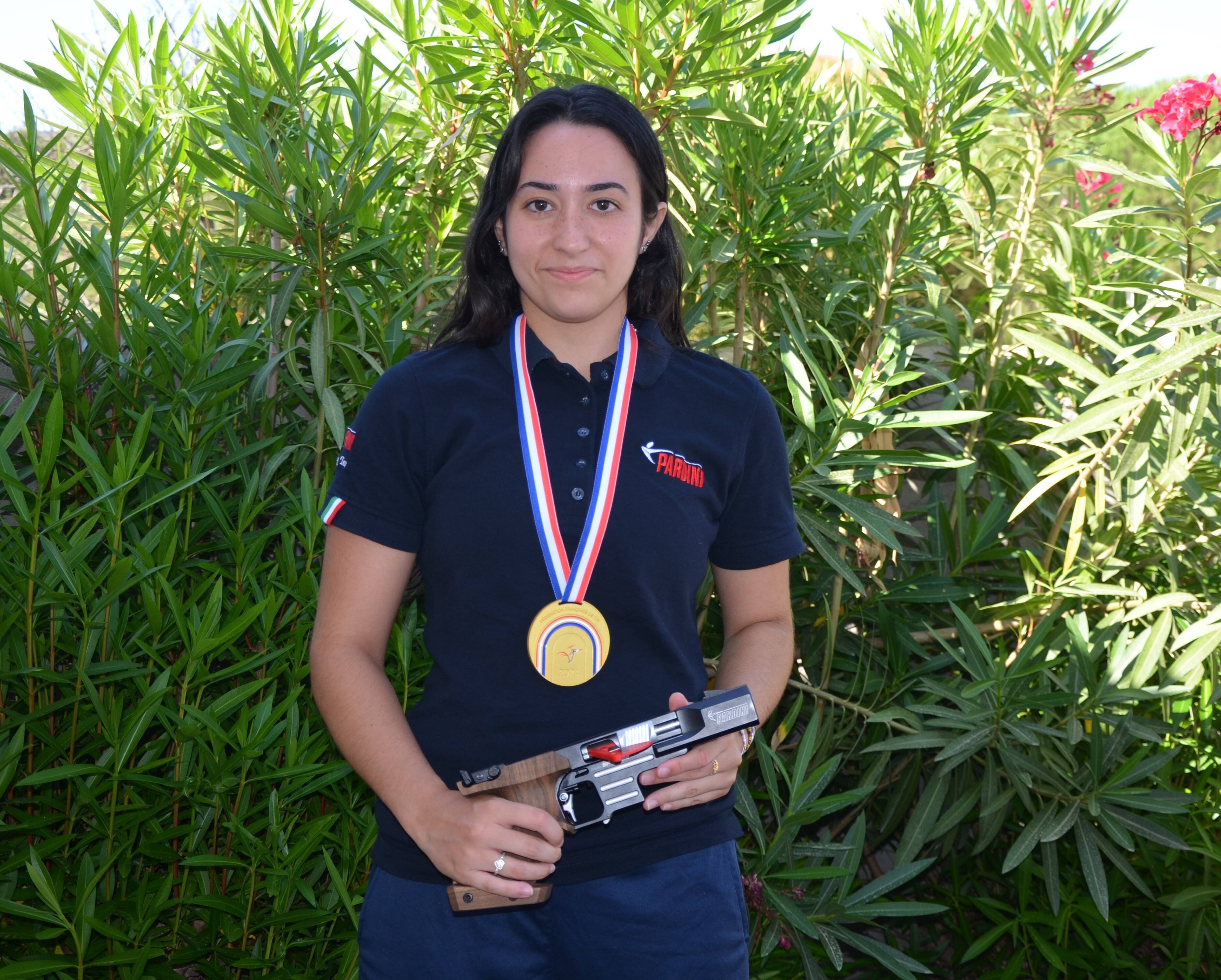La Varoise Diana Flottes sacrée championne de France de tir à 25 mètres chez les cadets