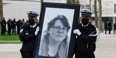 Hommage national à la policière tuée 