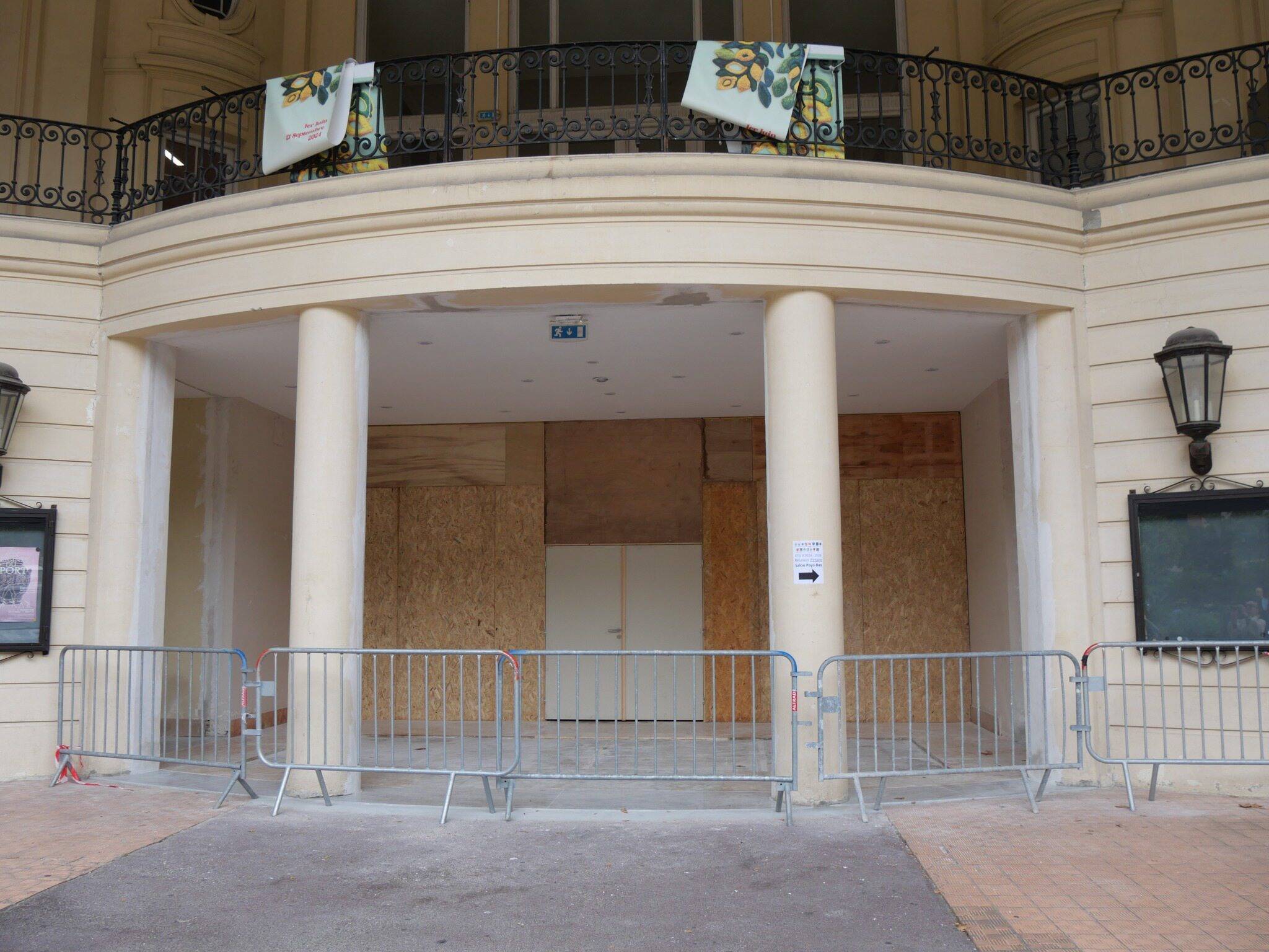 Pour 74.000 euros, le palais de l'Europe se refait une beauté à Menton