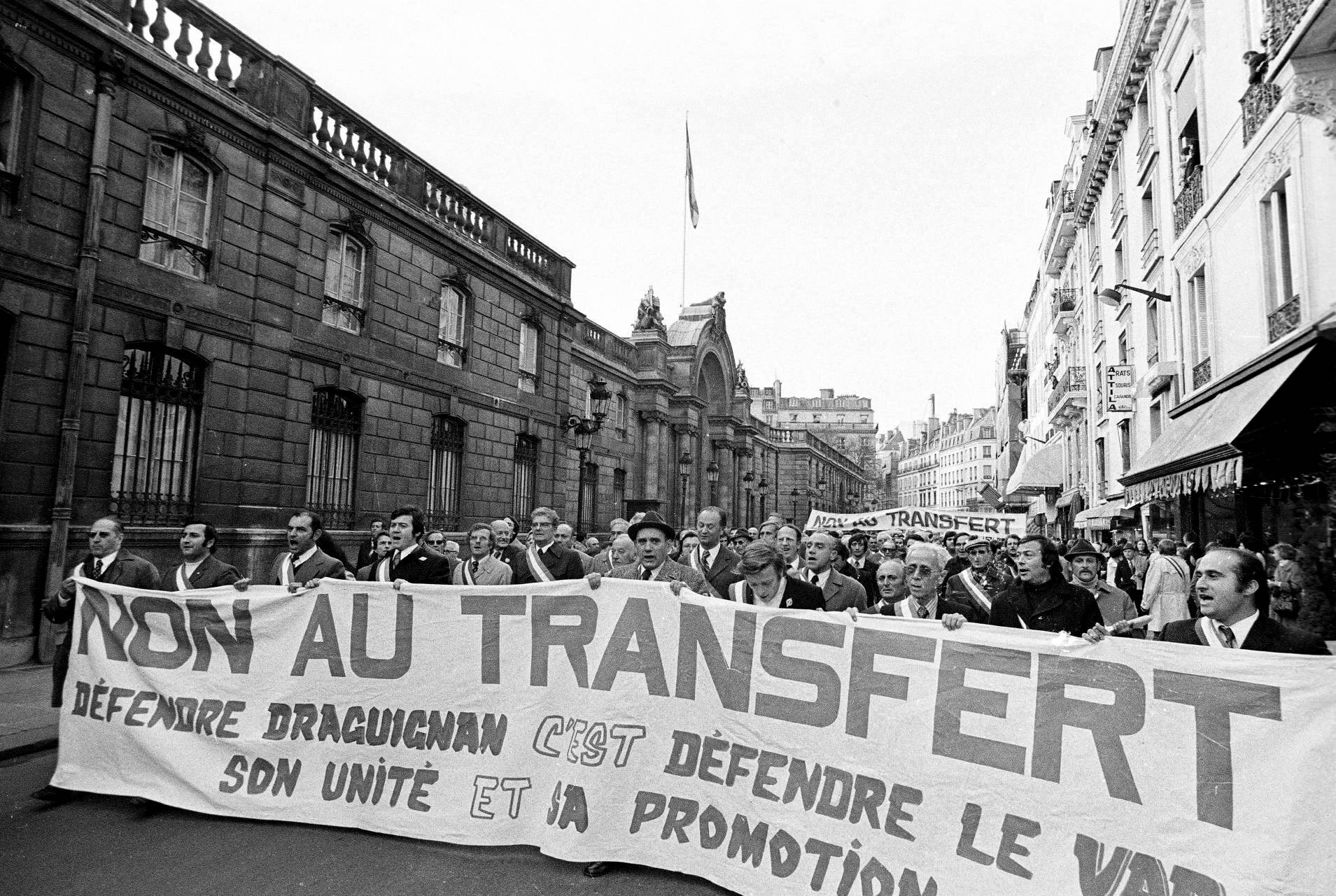 Transfert de la préfecture de Draguignan à Toulon: il y a 50 ans, la révolte grondait dans le Var