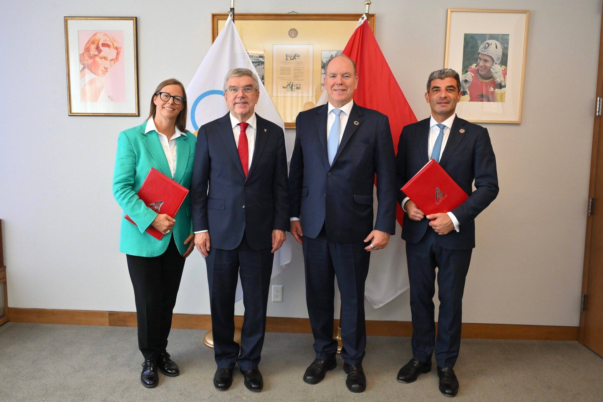 À New-York, la Fondation Prince Albert II de Monaco et le Comité international olympique s'associent pour favoriser l'émergence des leaders de demain