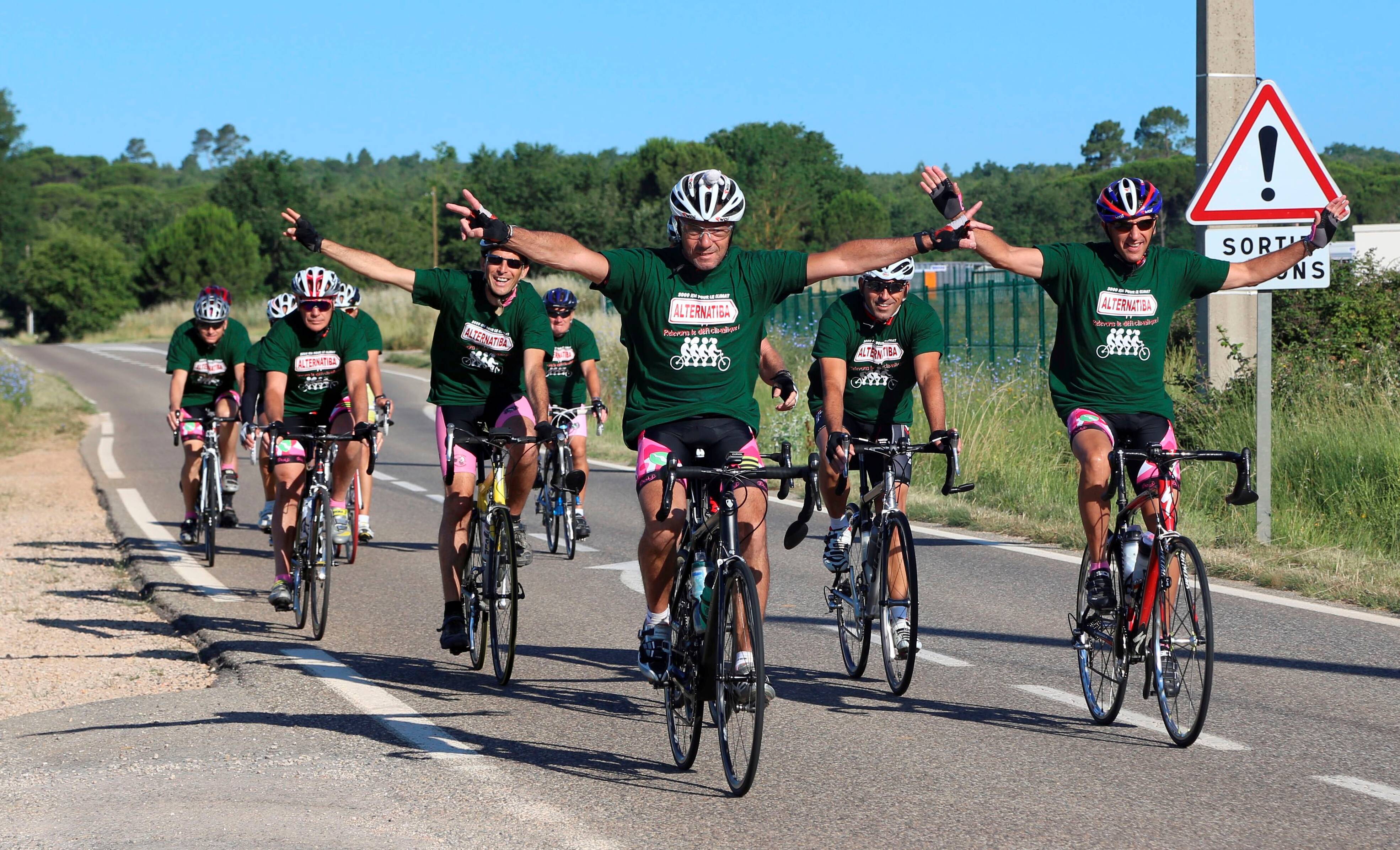 Ils veulent sensibiliser sur le dérèglement climatique: le tour de France d'"Alternatiba" bientôt en escale dans le Var avant son arrivée à Marseille